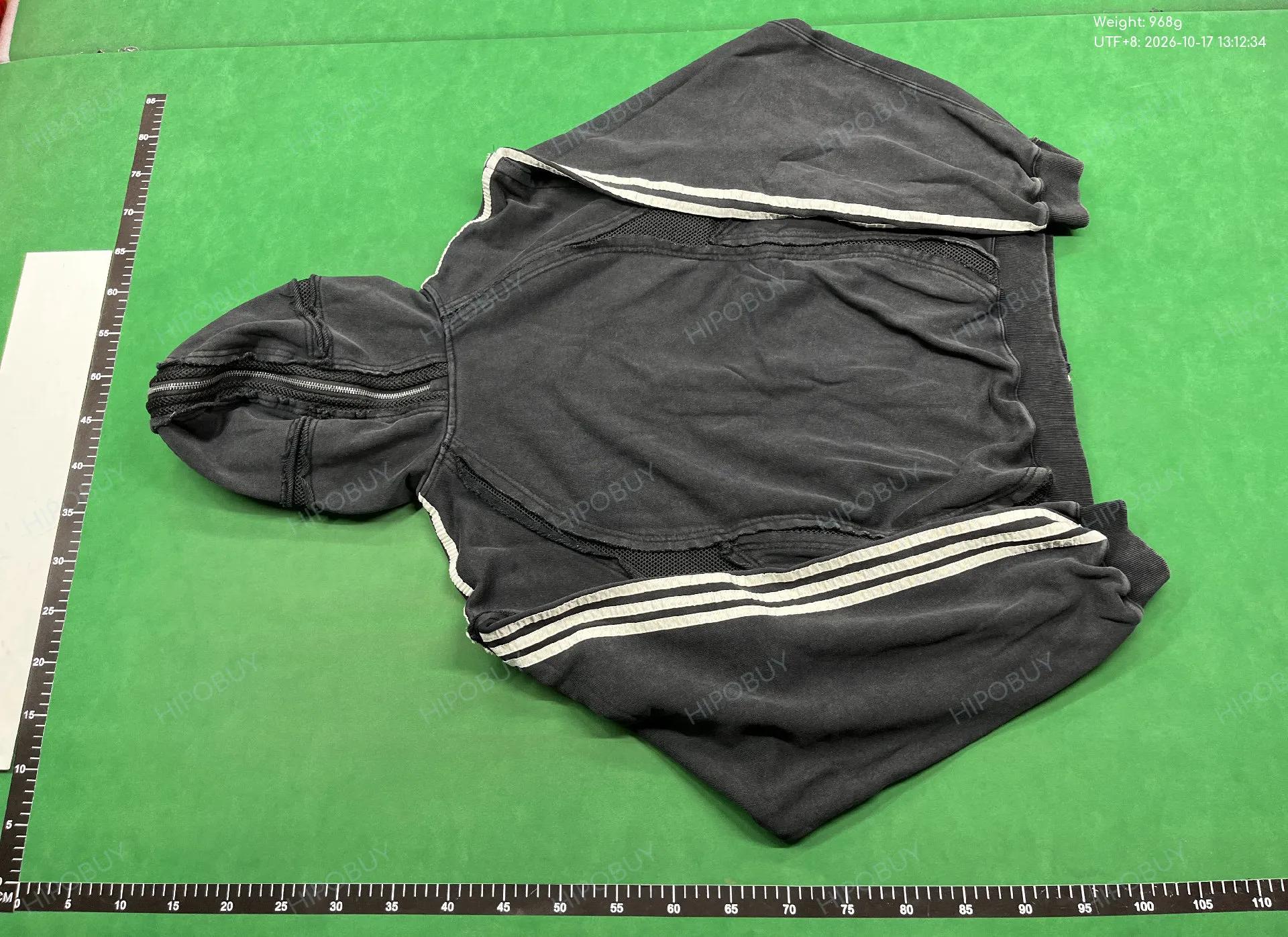 Foto QC 3 de Other TC Star Moon Stripe Deconstructed Sweatpants Black