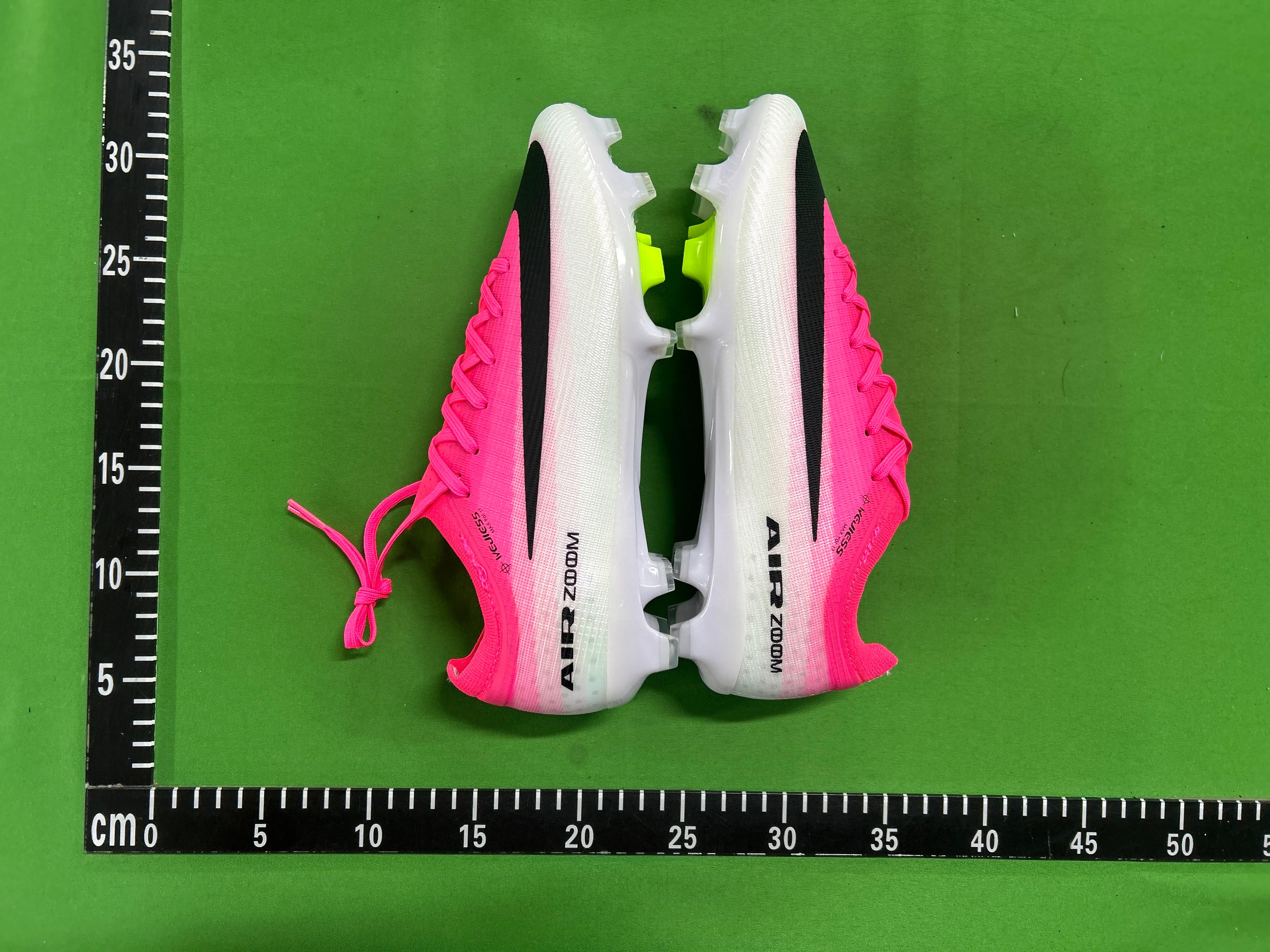 Foto QC 5 de Vejiess Air Zoom Football Cleats Low Pink White