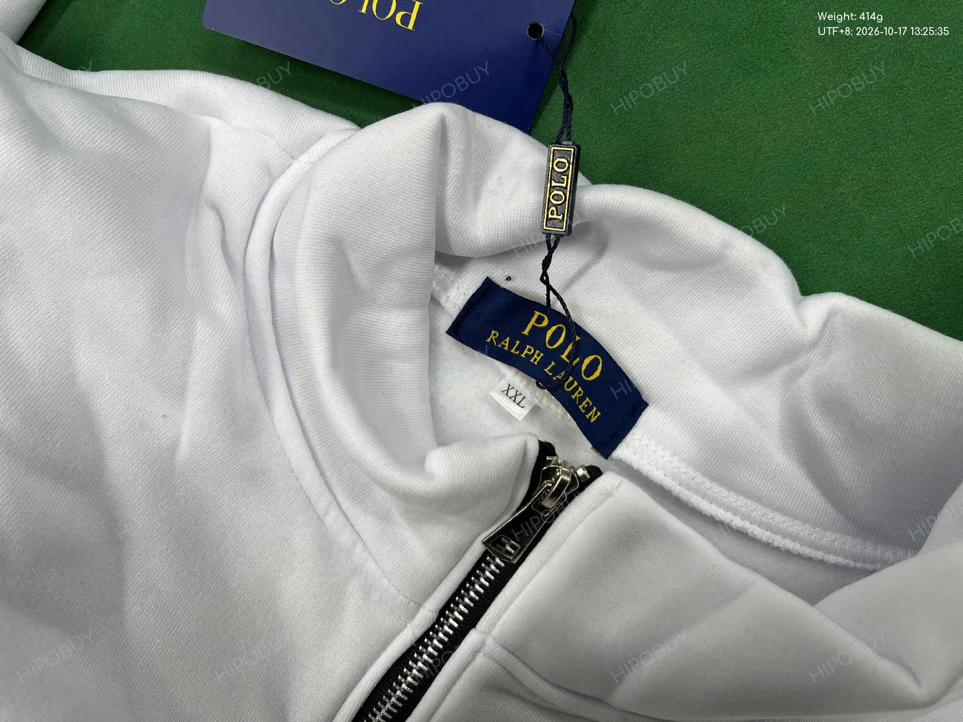 Foto QC 1 de Polo Ralph Lauren Sweatshirt Quarter Zip Logo Black