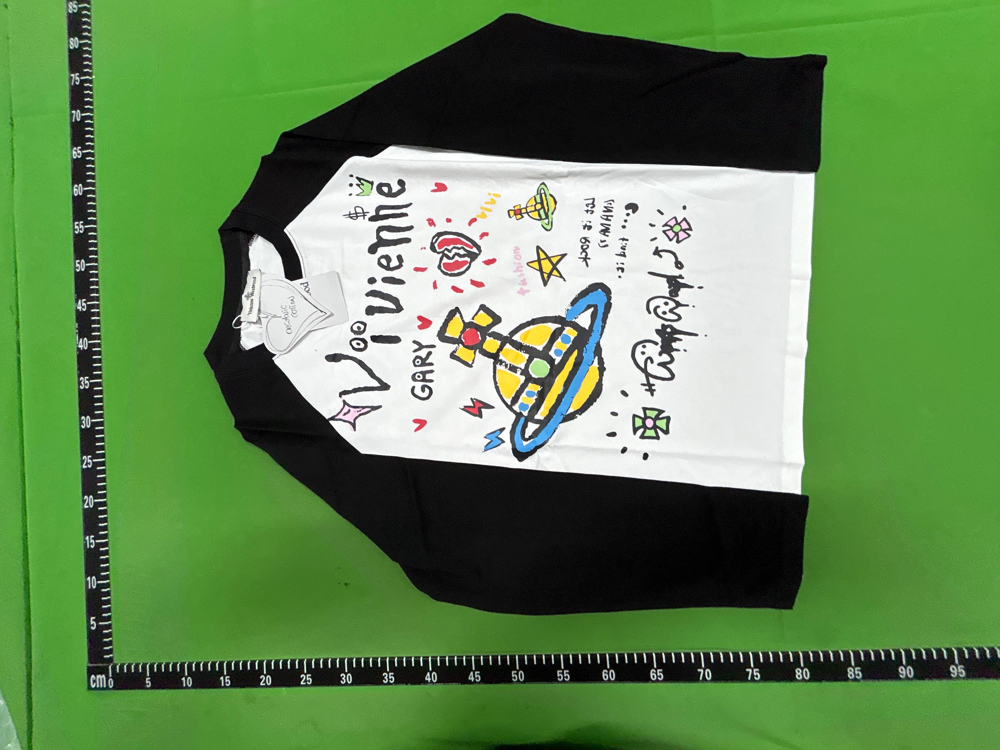 Foto QC 6 de Vivienne Westwood Orb Logo T-shirt Beige Brown