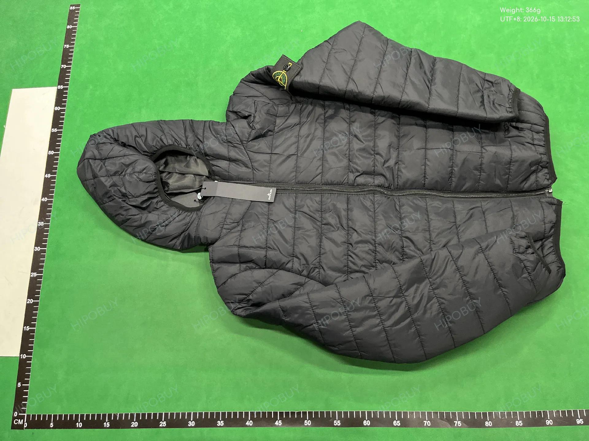 Foto QC 2 de Stone Island Hooded Down Jacket Lightweight Black