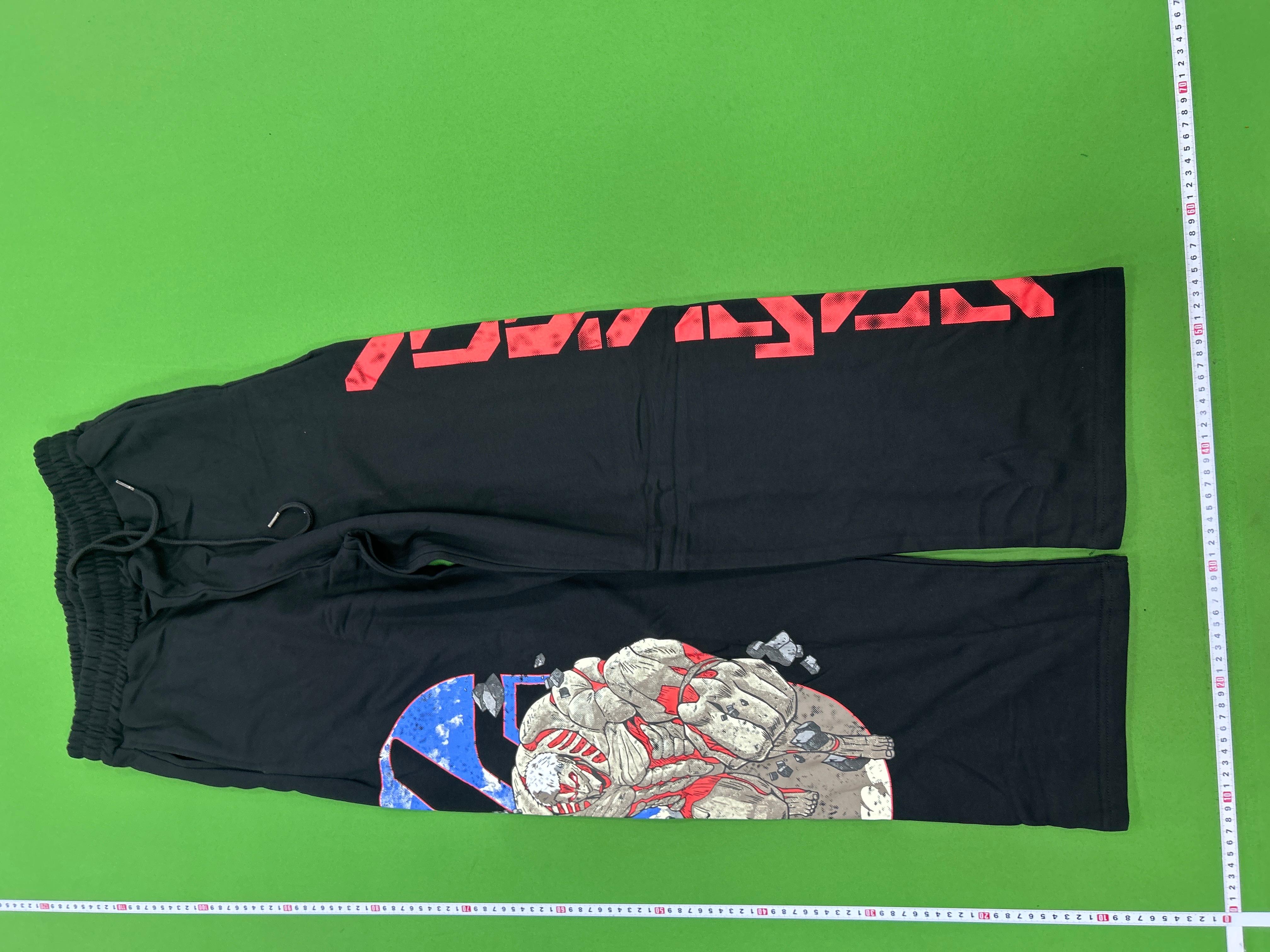 Foto QC 3 de YoungLA Attack On Titan 2128 Sweatpants Baggy The Hunters Black