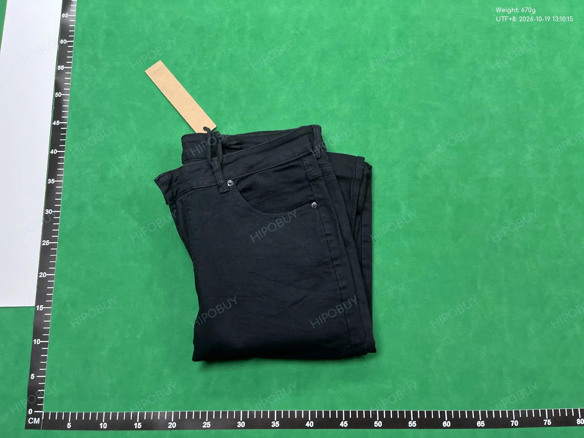 Foto QC 4 de Purple Brand P001 Jeans Black Resin 3D Black