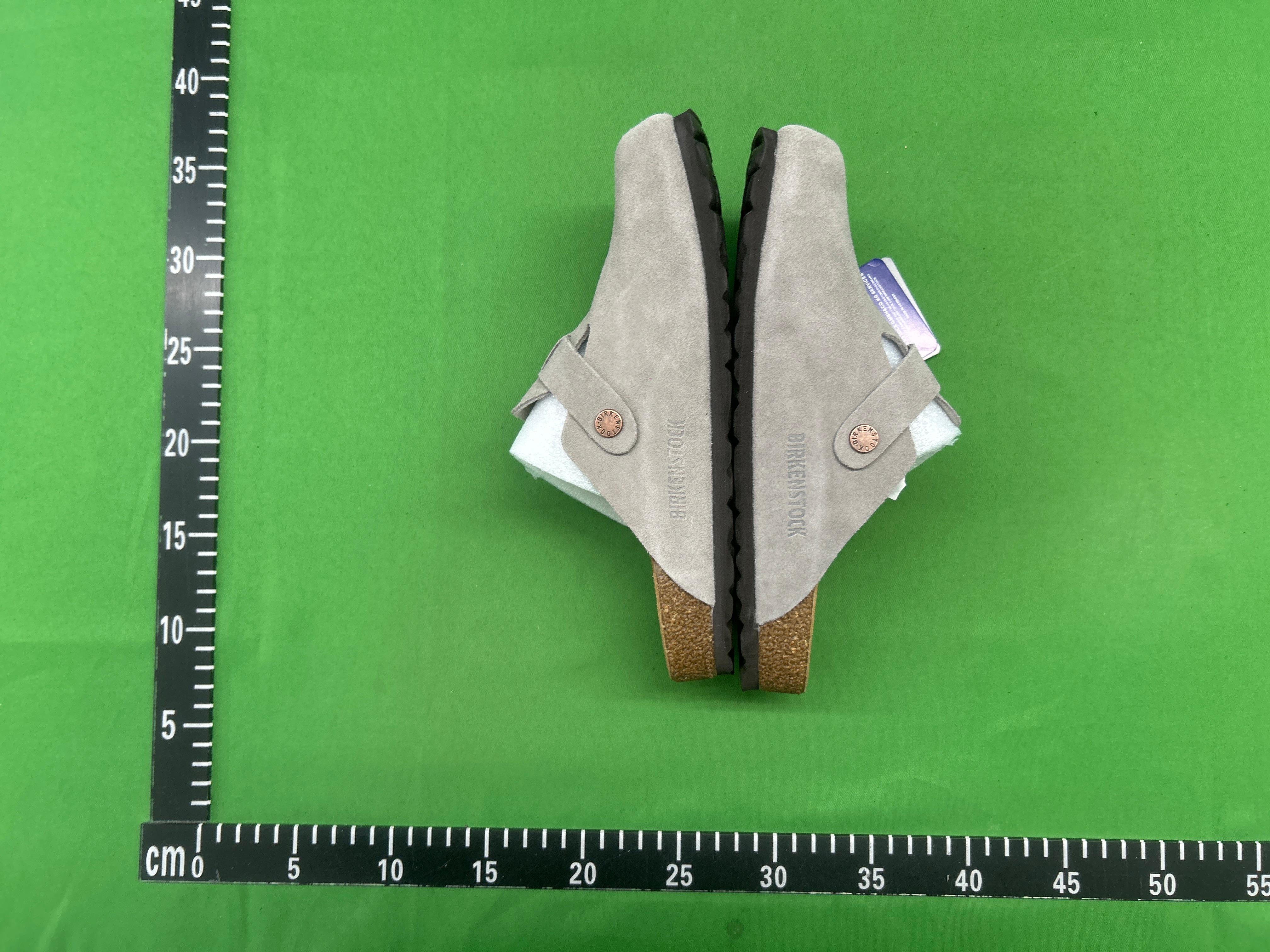 Foto QC 8 de Birkenstock Boston Suede Soft Footbed Clogs Olive Green