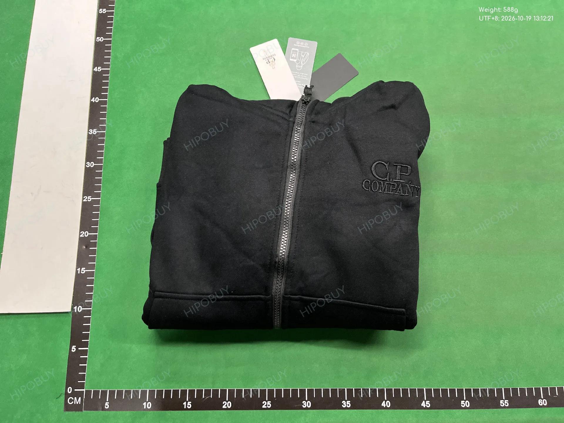 Foto QC 4 de C.P. Company Hoodie Jacket Goggle Logo Patch Black
