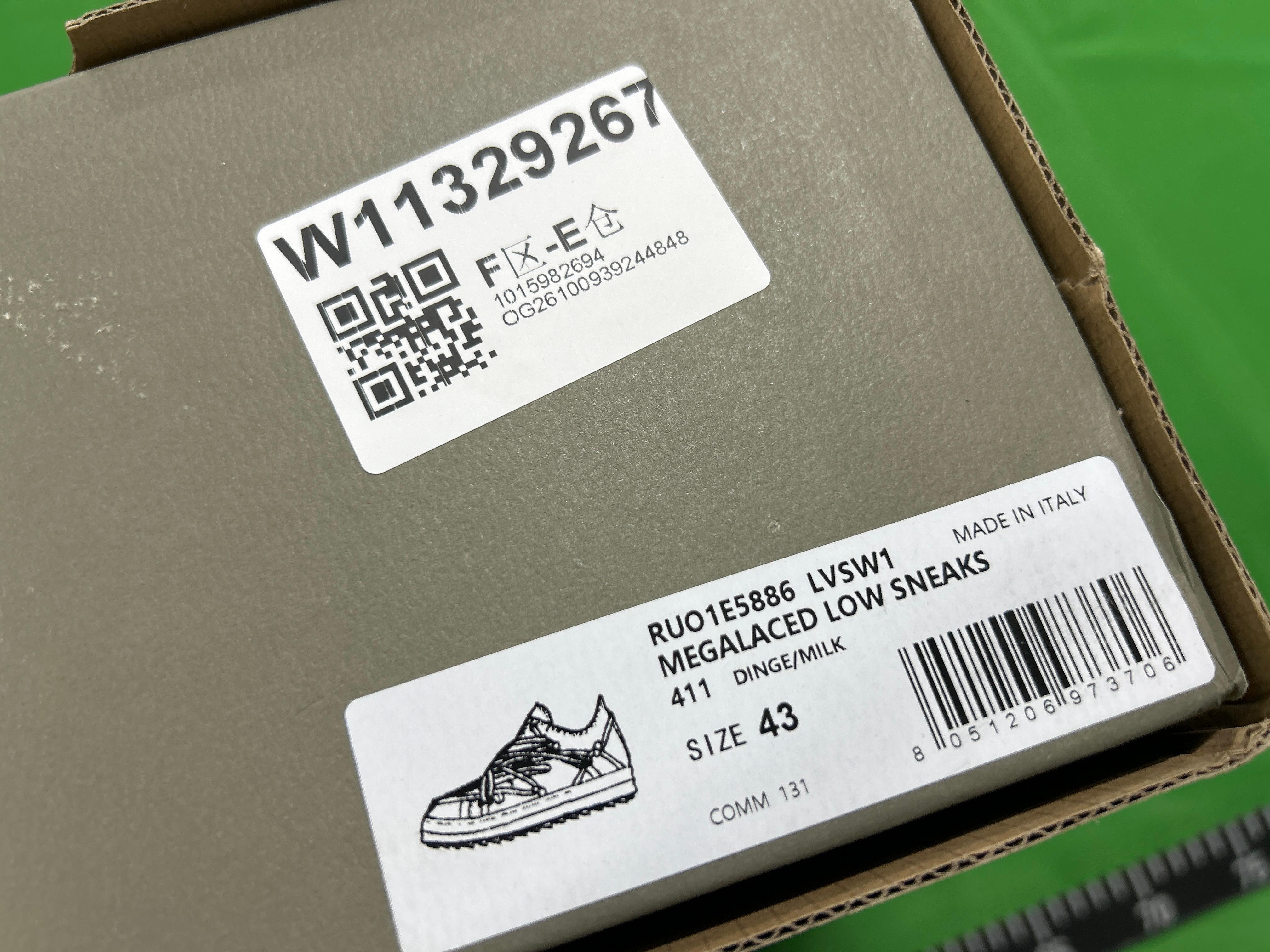 Foto QC 1 de Rick Owens Geobasket High Milk Black