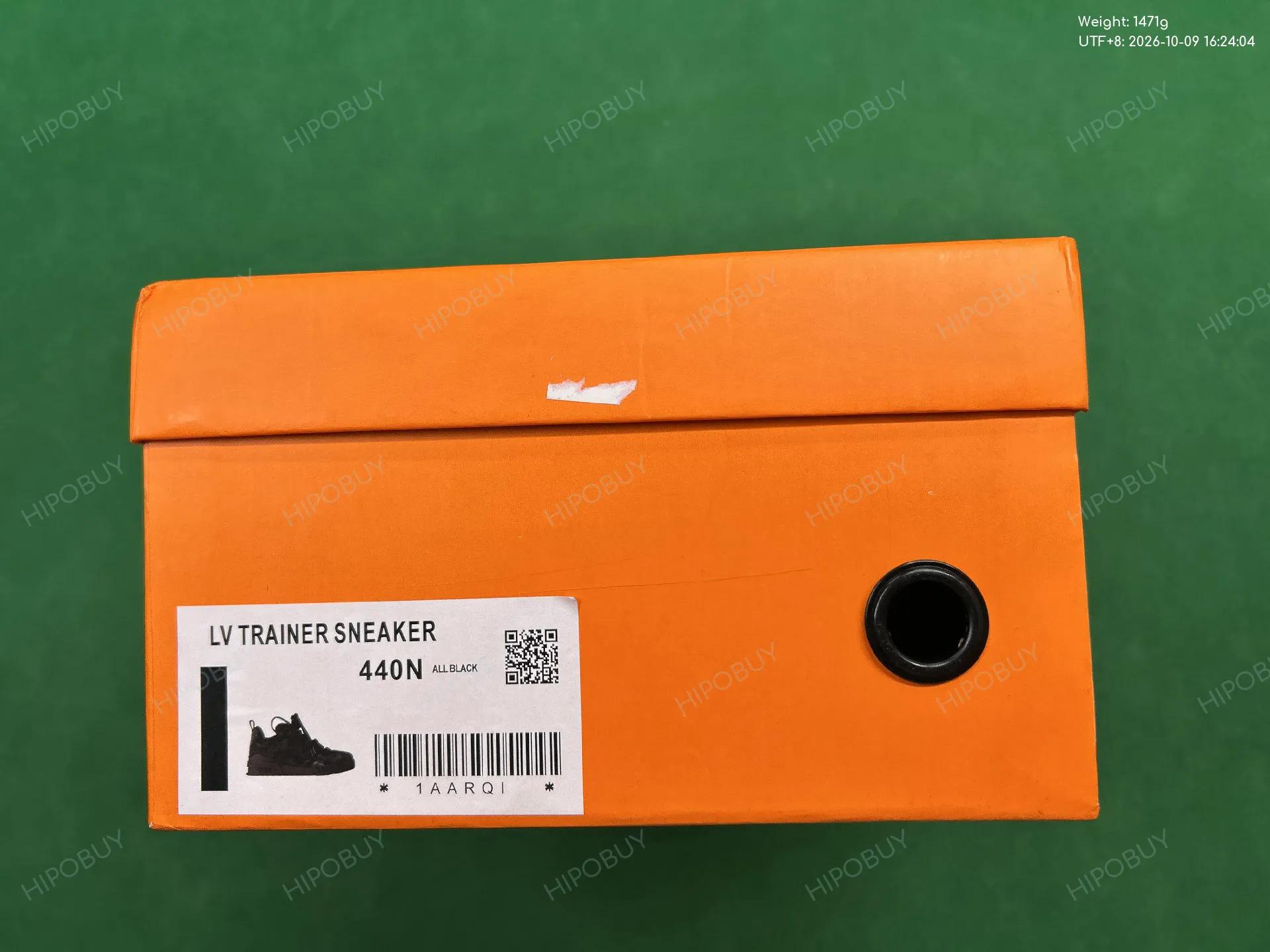 Foto QC 8 de Louis Vuitton LV Skate Low Swarovski Crystal Triple Black 1ABMHT
