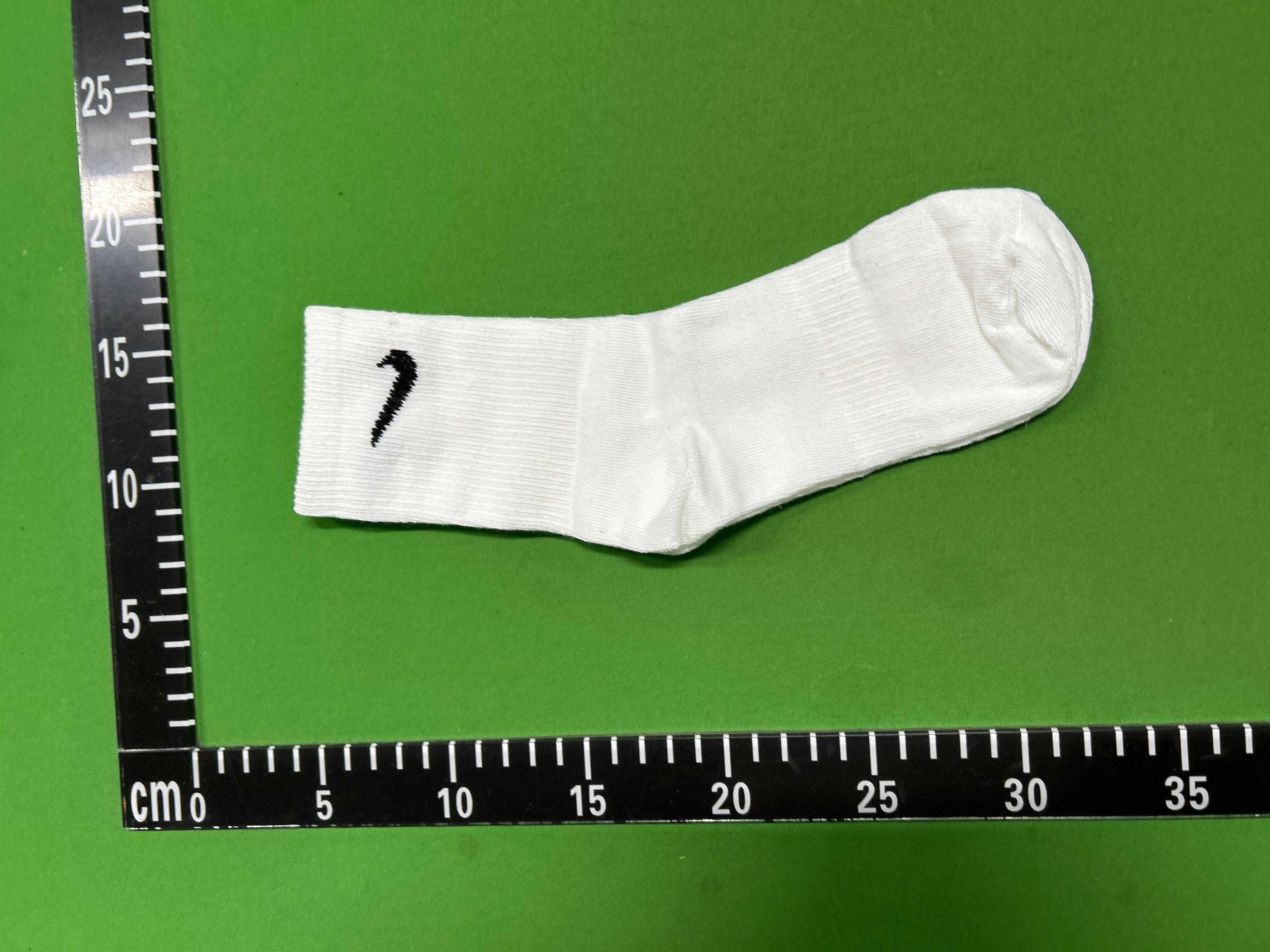 Foto QC 2 de Nike Just Do It Crew Socks Swoosh Black White