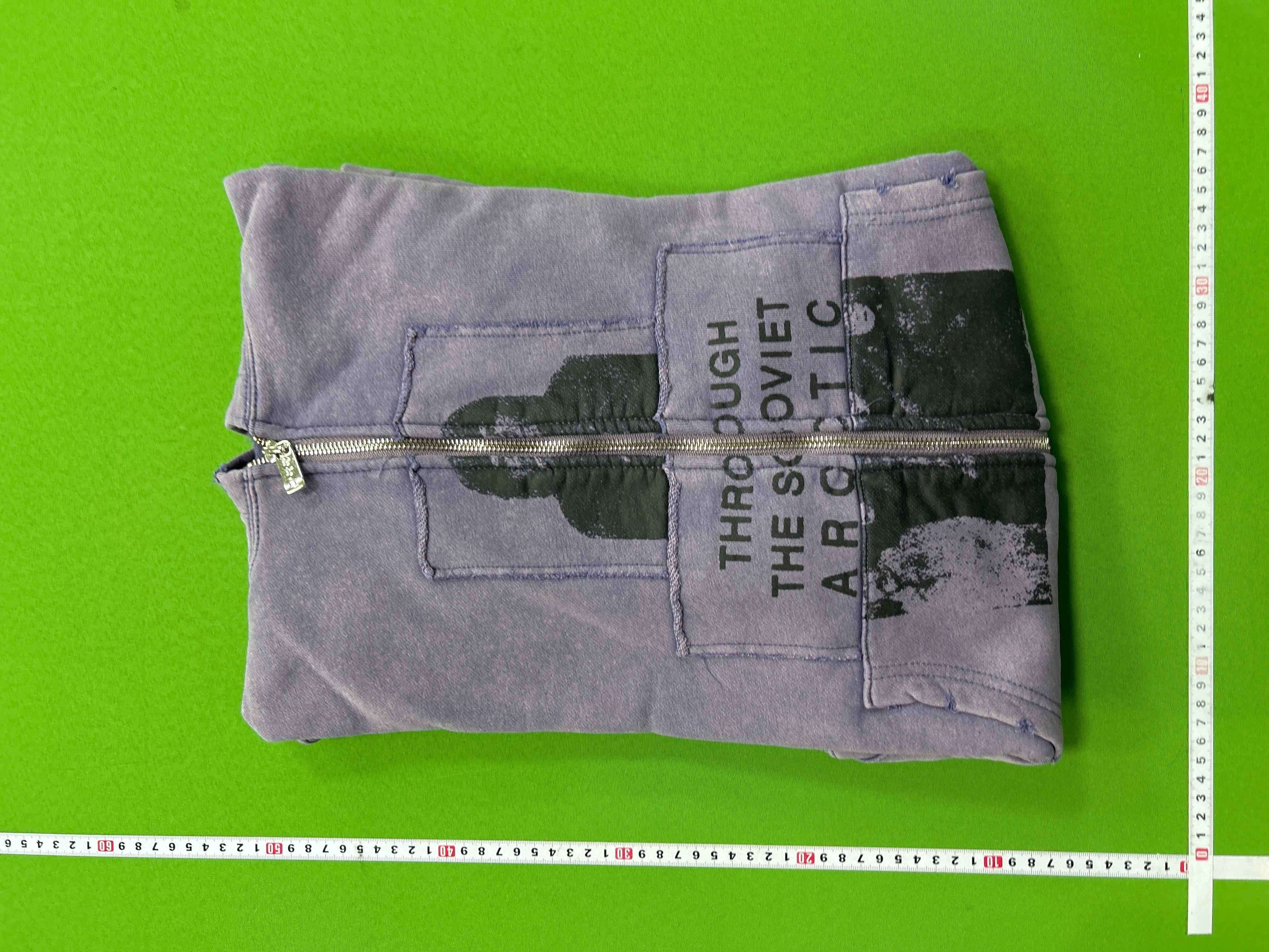 Foto QC 1 de Enfants Riches Déprimés G. Metzger Melancholic Rich Second-Generation Hooded Jacket Portrait Slogan Faded Black