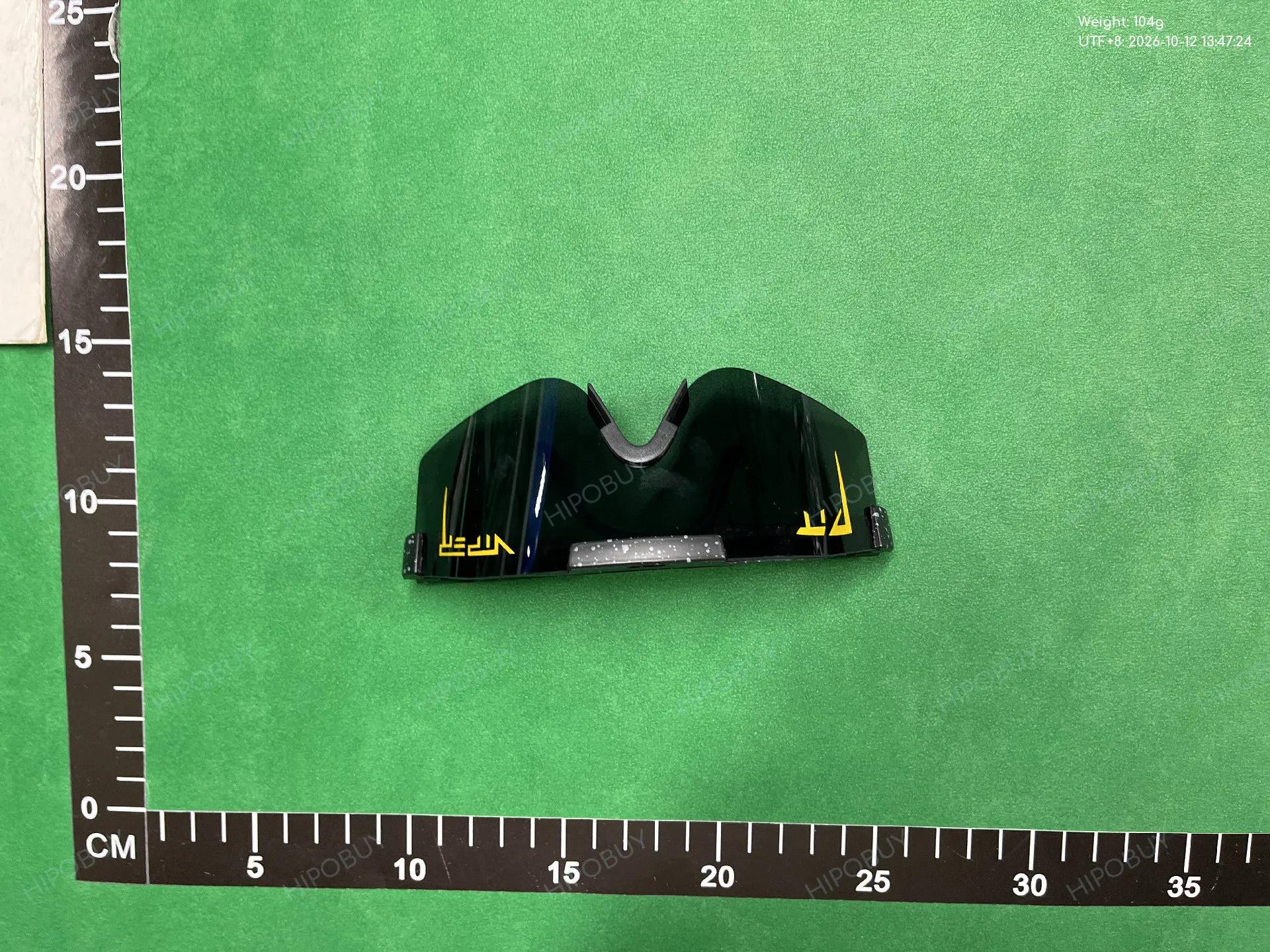 Foto QC 4 de Other Shield Plastic Sunglasses White Purple Green (DX144)