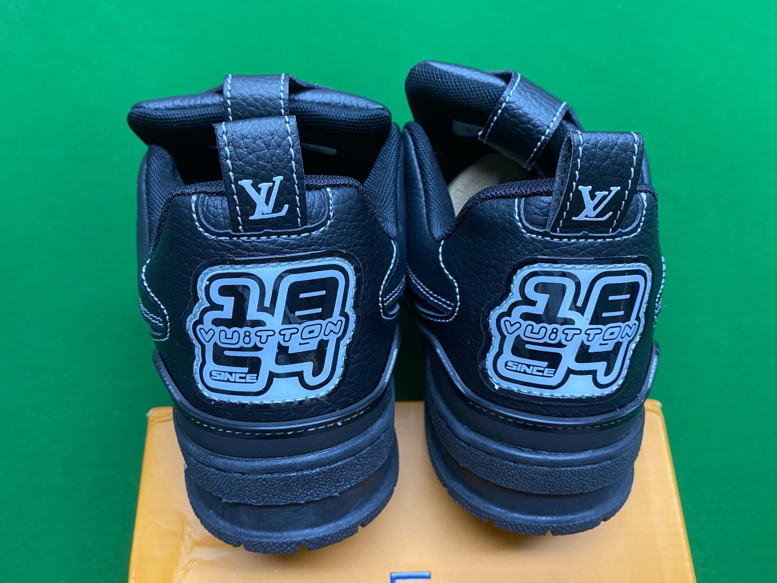 Foto QC 4 de Louis Vuitton LV Skate Sneaker Mesh Leather Green Light Green