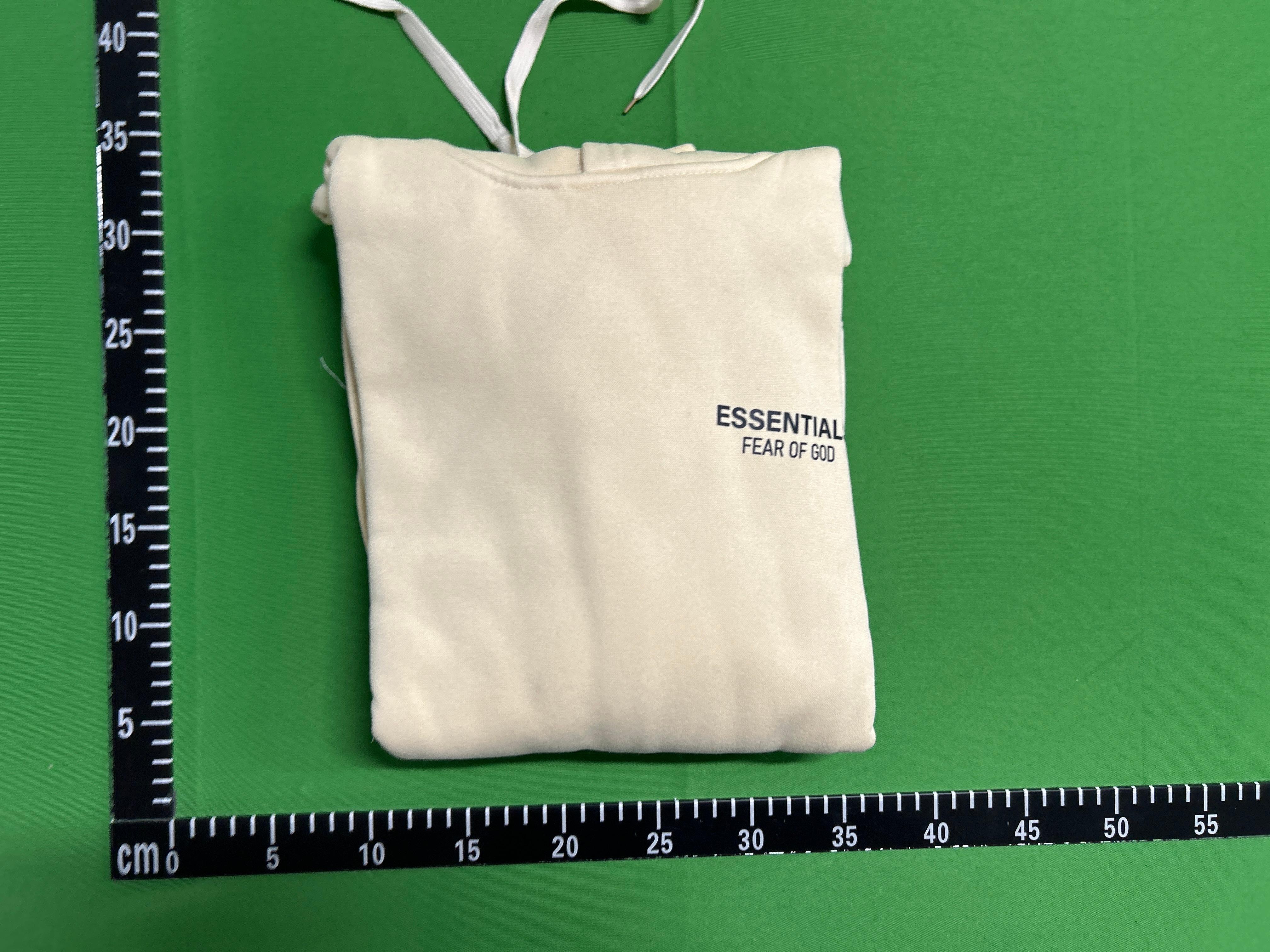 Foto QC 5 de Fear of God Essentials Essentials Hoodie Heather Oatmeal