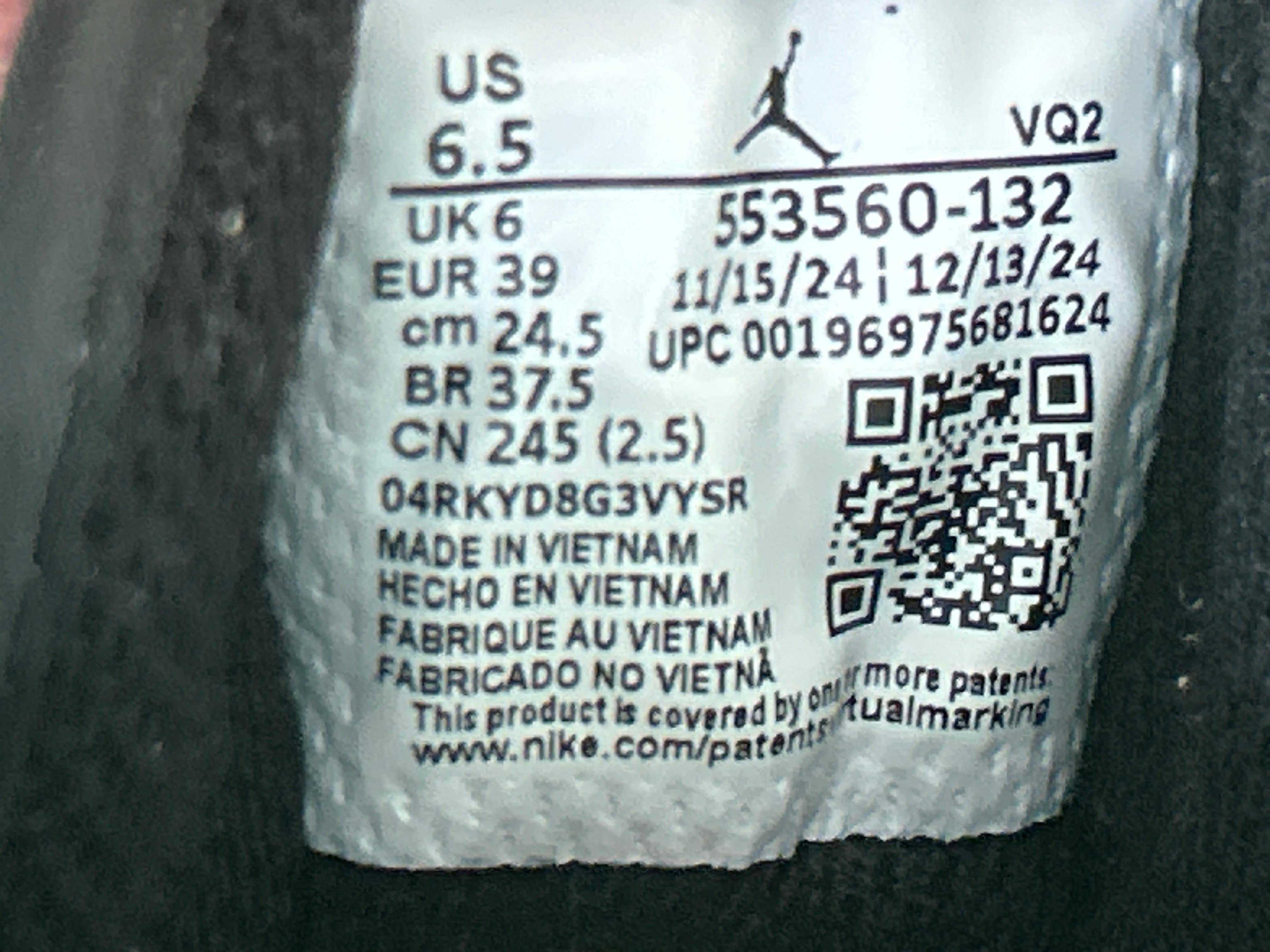 Foto QC 7 de Jordan 1 Retro Low OG SP Travis Scott Black Phantom DM7866-001