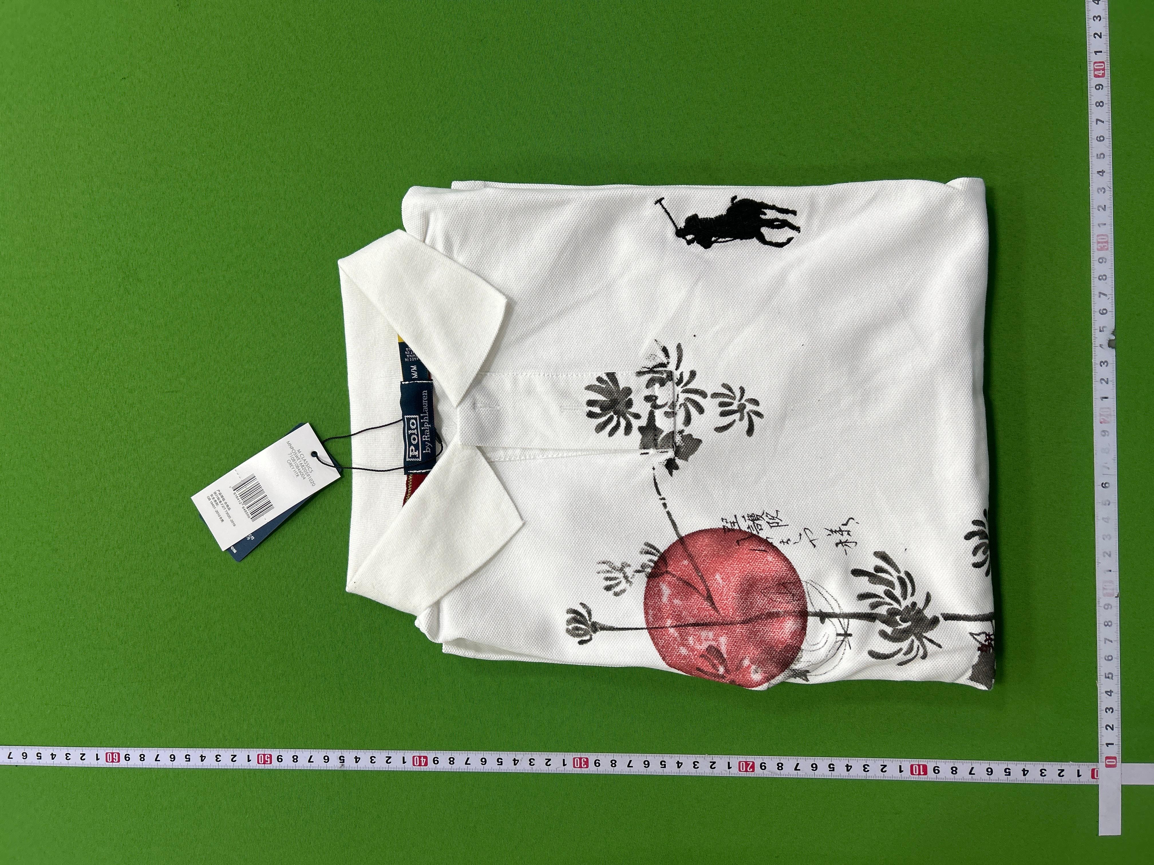 Foto QC 3 de Polo Ralph Lauren Shirt Rising Sun Japanese Graphic White