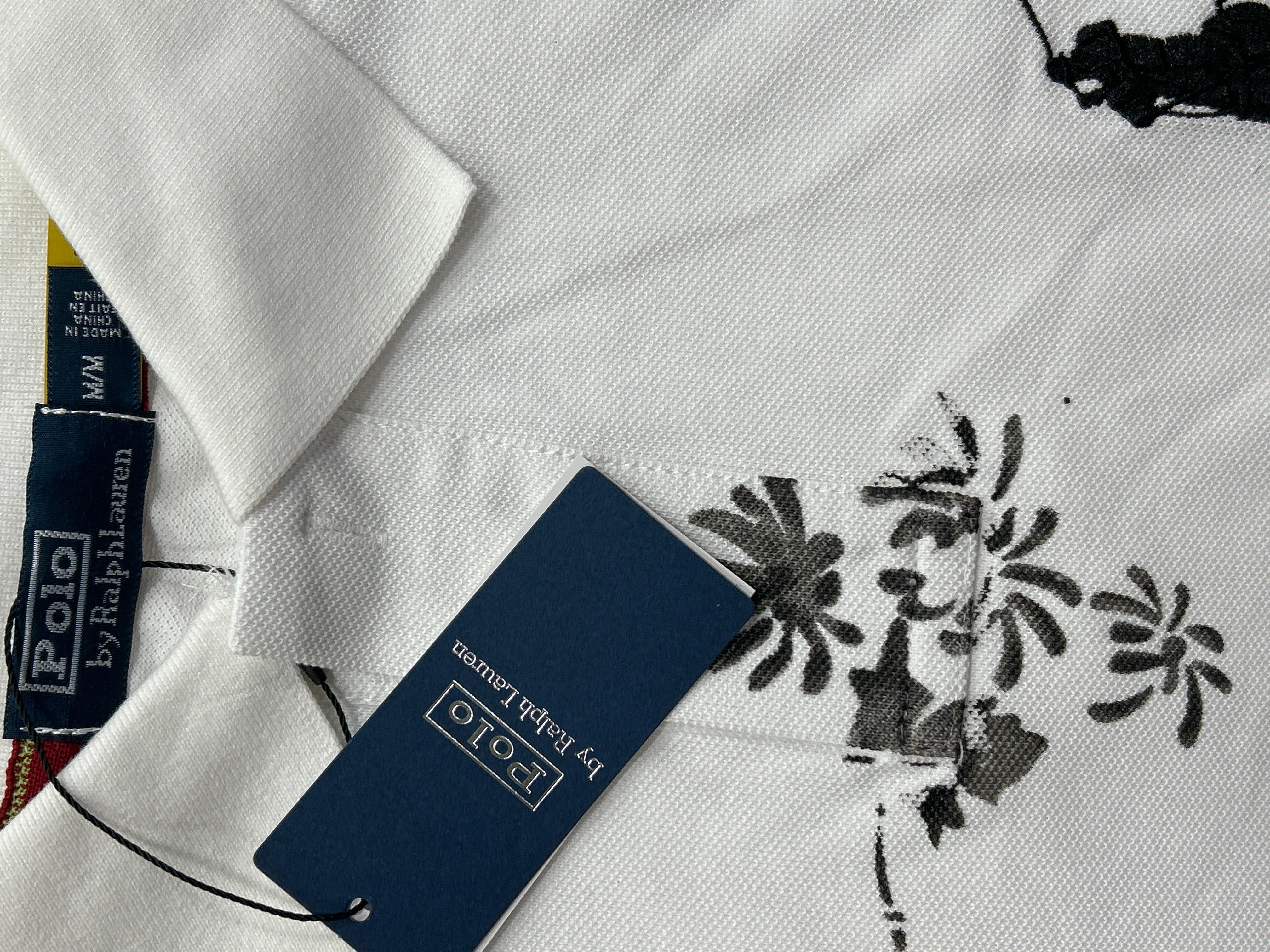 Foto QC 2 de Polo Ralph Lauren Shirt Rising Sun Japanese Graphic White