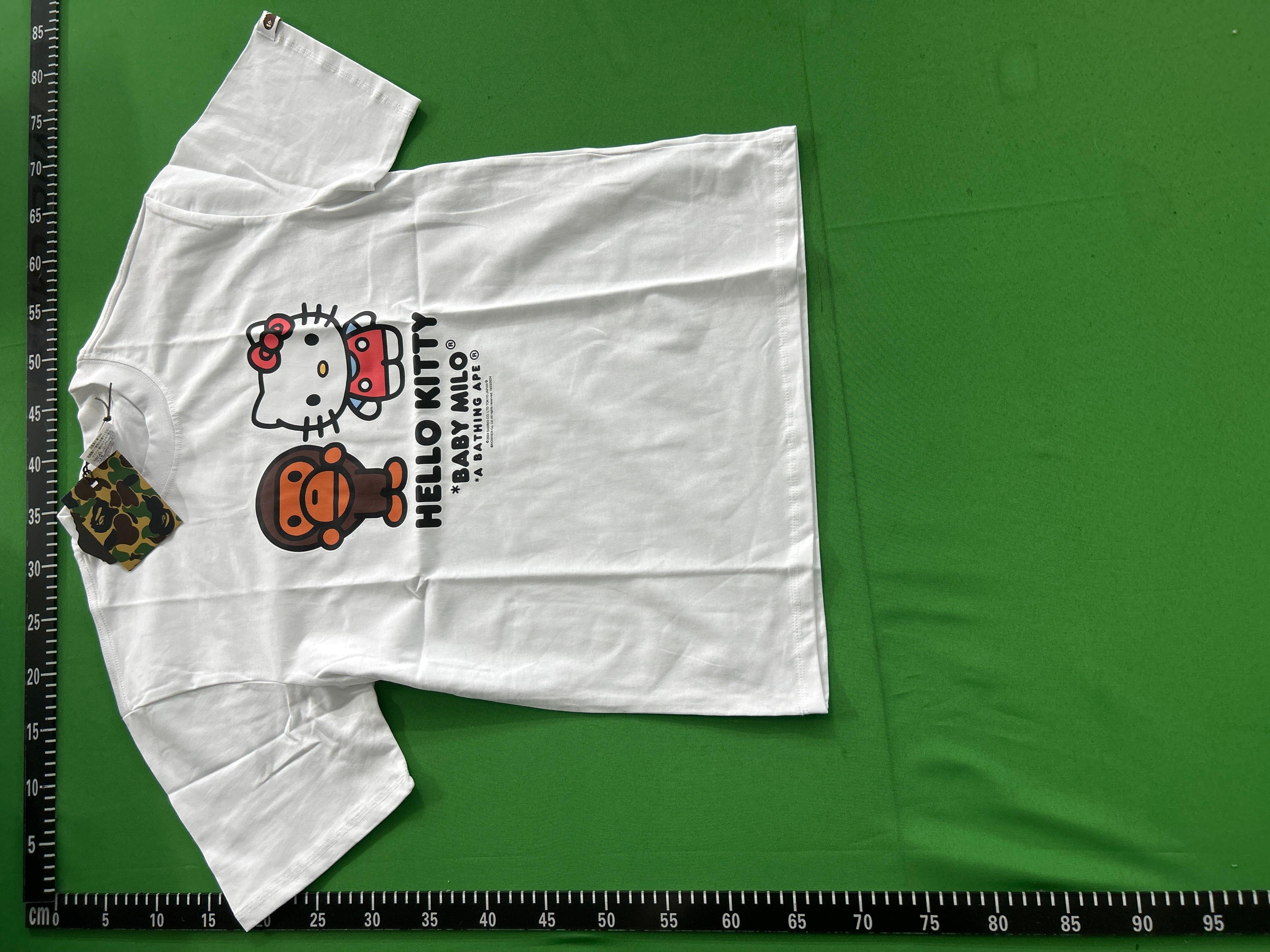 Foto QC 3 de Bape Pompompurin Baby Milo T-shirt White