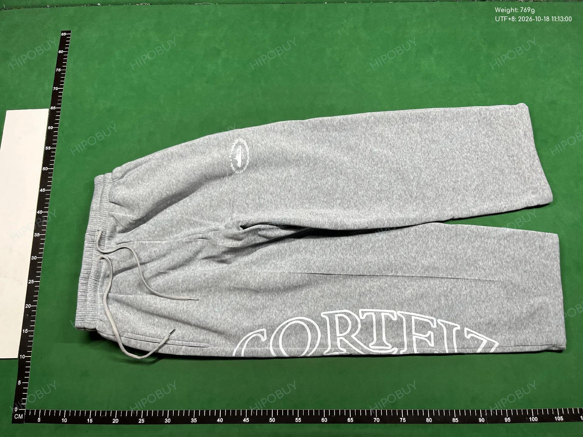 Foto QC 3 de Corteiz HMP Sweatpants Open Hem Heather Grey