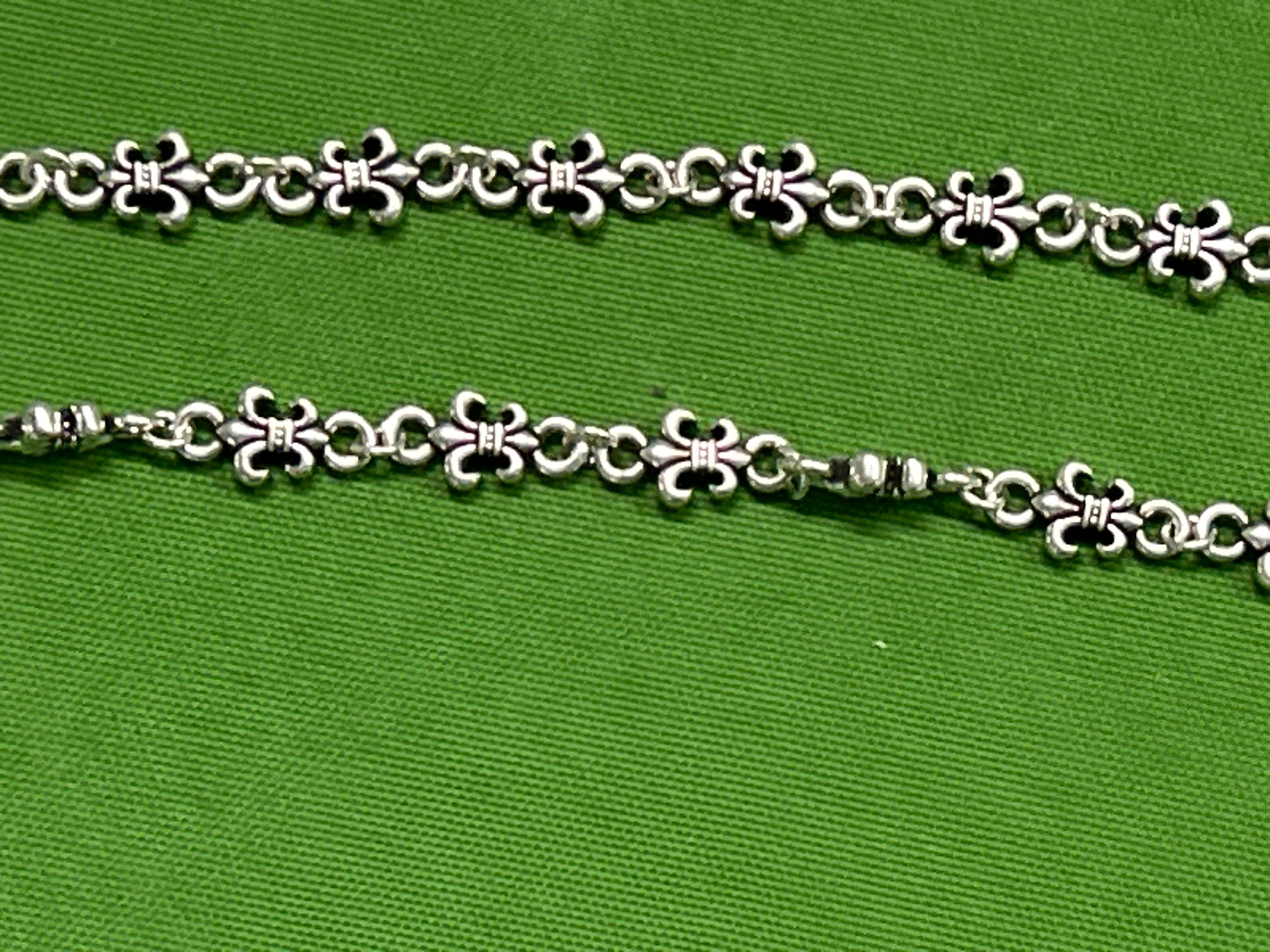 Foto QC 3 de Chrome Hearts Cross Pendant Necklace Metal Silver