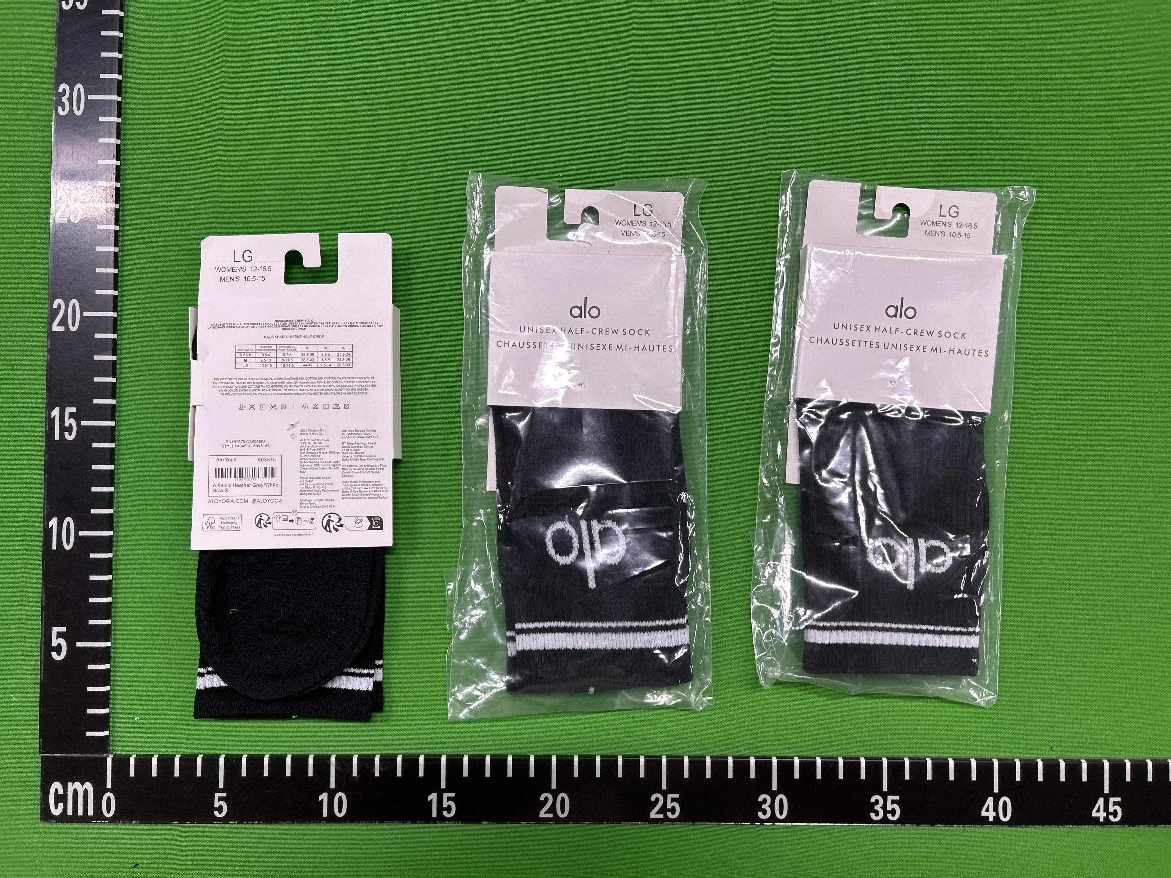 Foto QC 2 de A.L.C. Tex Crew Socks Half-Crew Brown