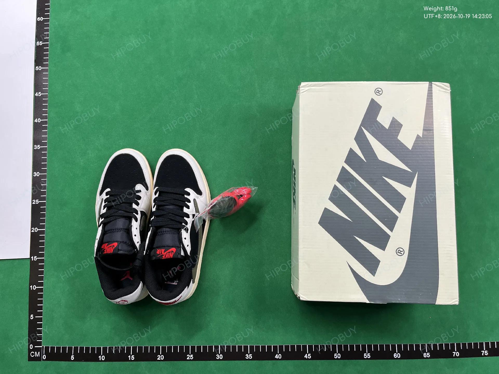 Foto QC 1 de Jordan 1 Retro Low OG SP Travis Scott Dark Mocha CQ4277-001