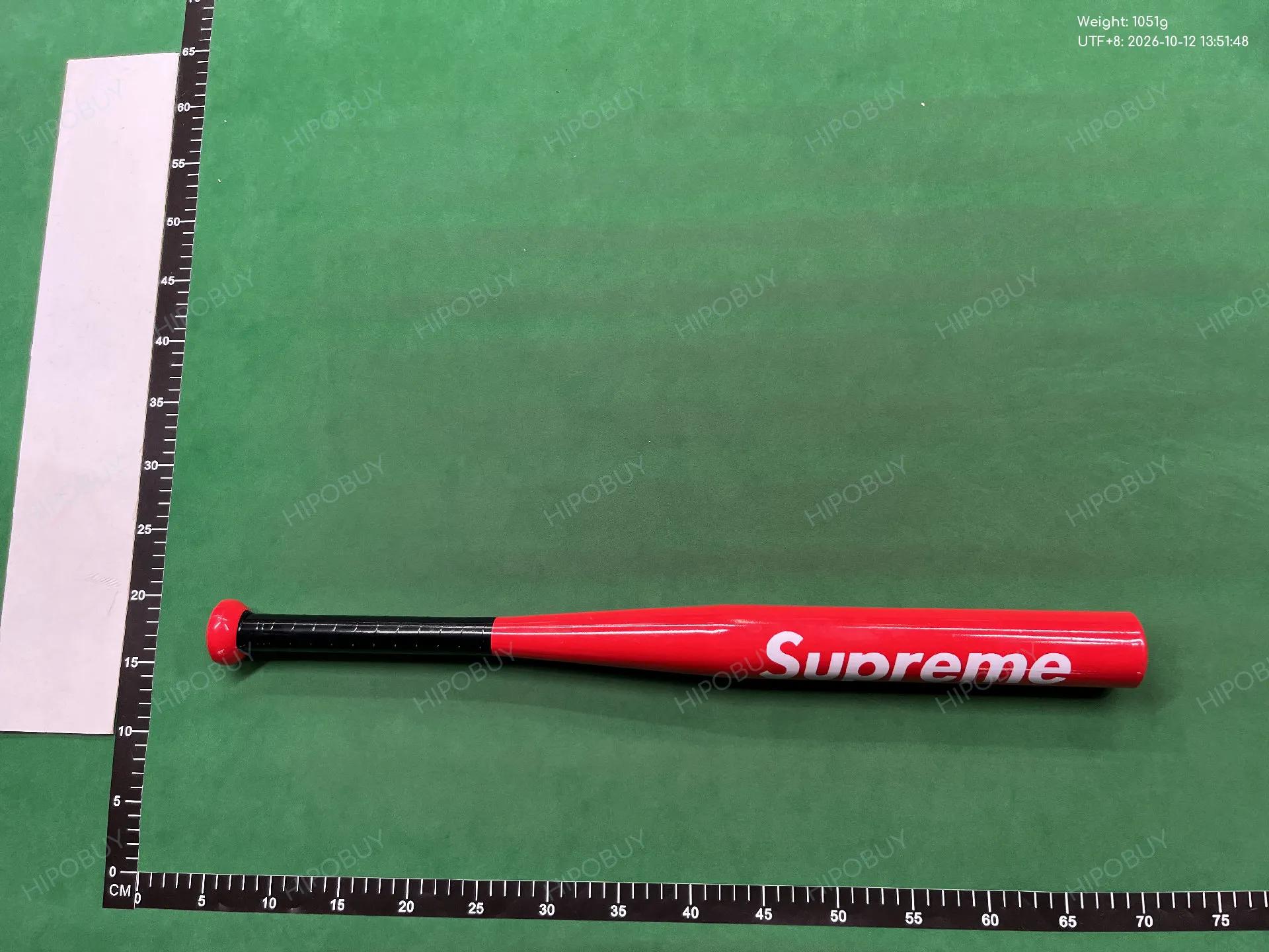 Foto QC 5 de Supreme Logo 30 Inch Diamond Black Alloy Steel Baseball Bat