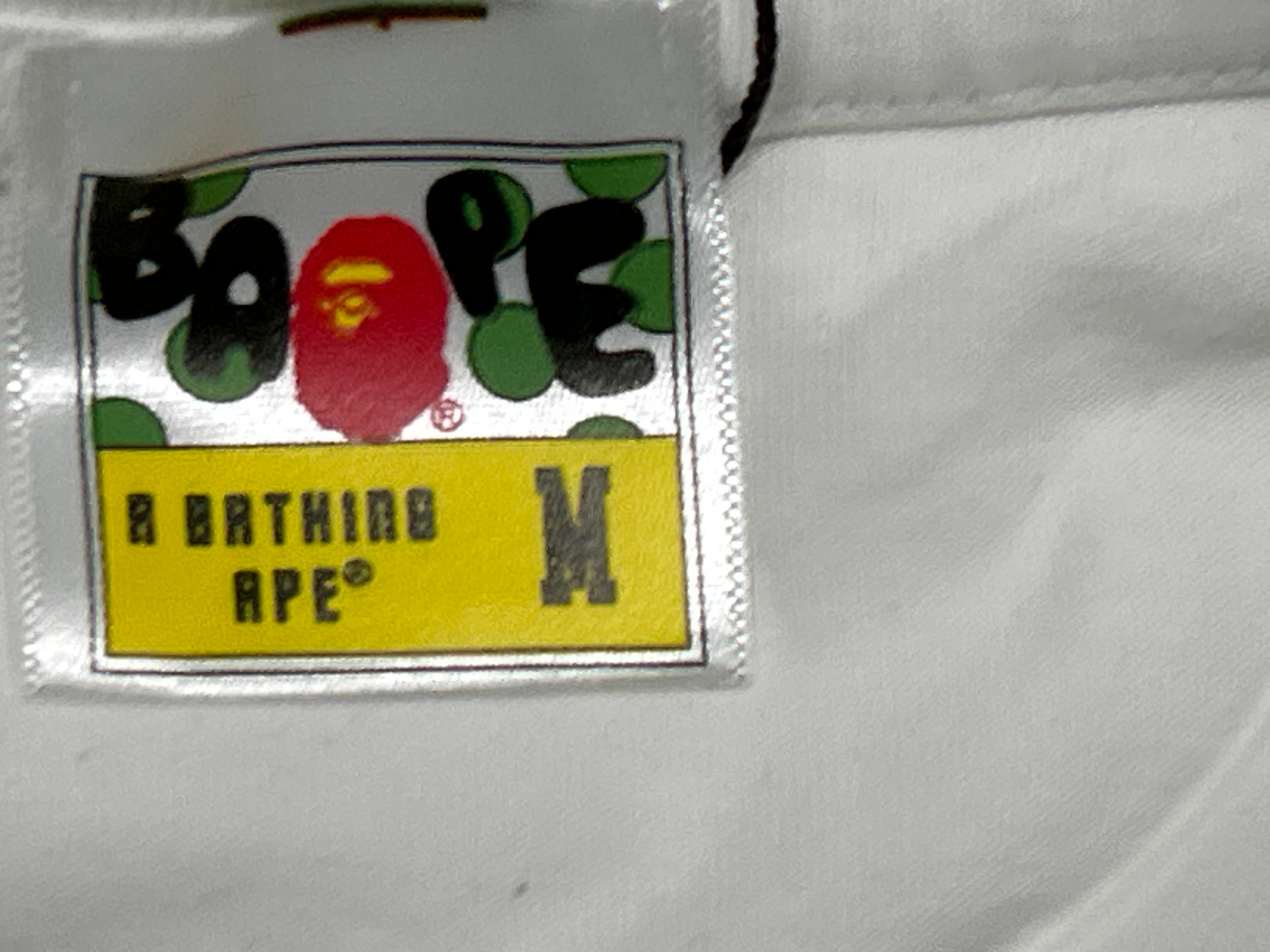Foto QC 5 de BAPE Space Earth Ape Head T-shirt White