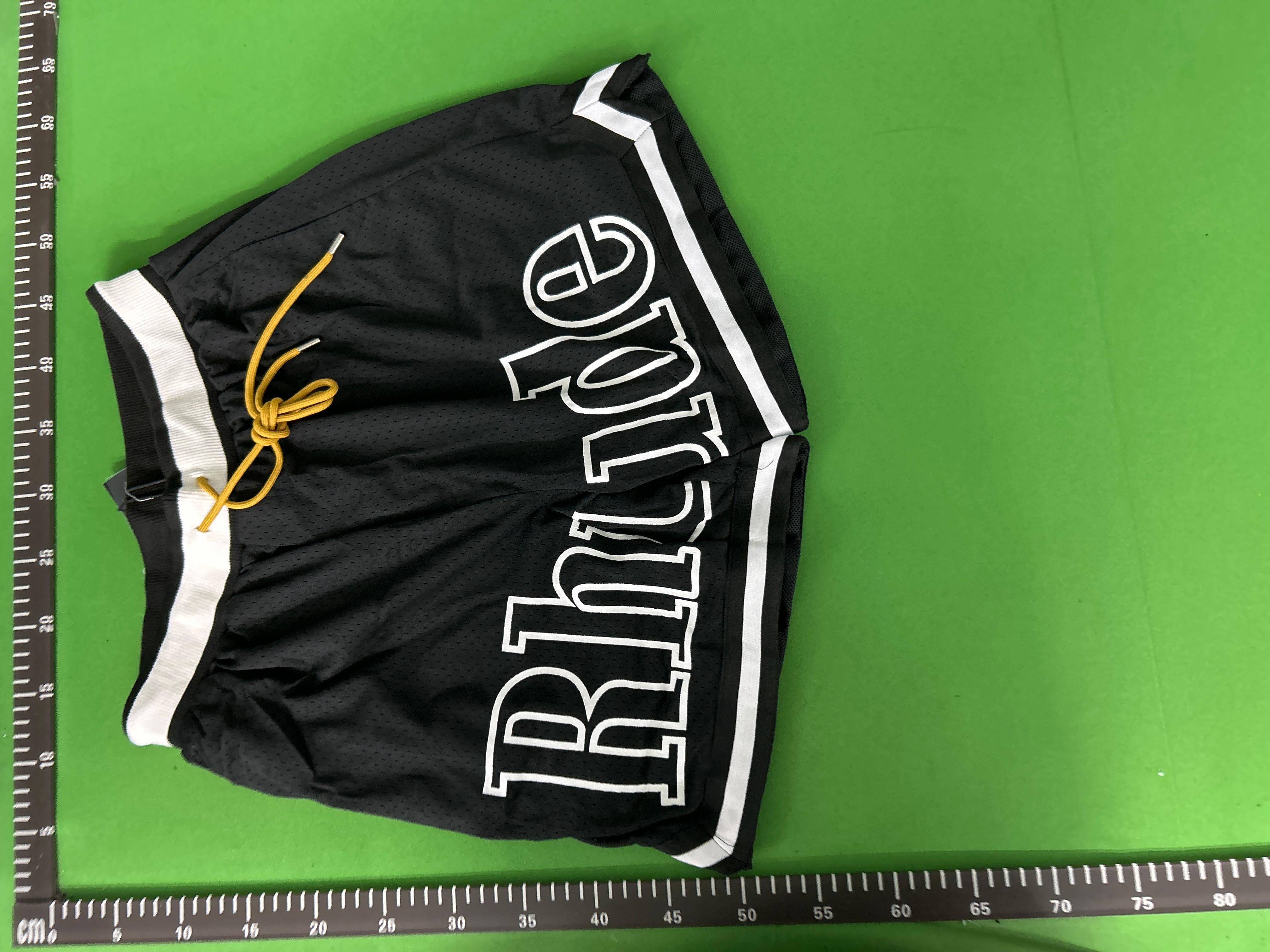 Foto QC 4 de Rhude Sweat Shorts Script Logo Black