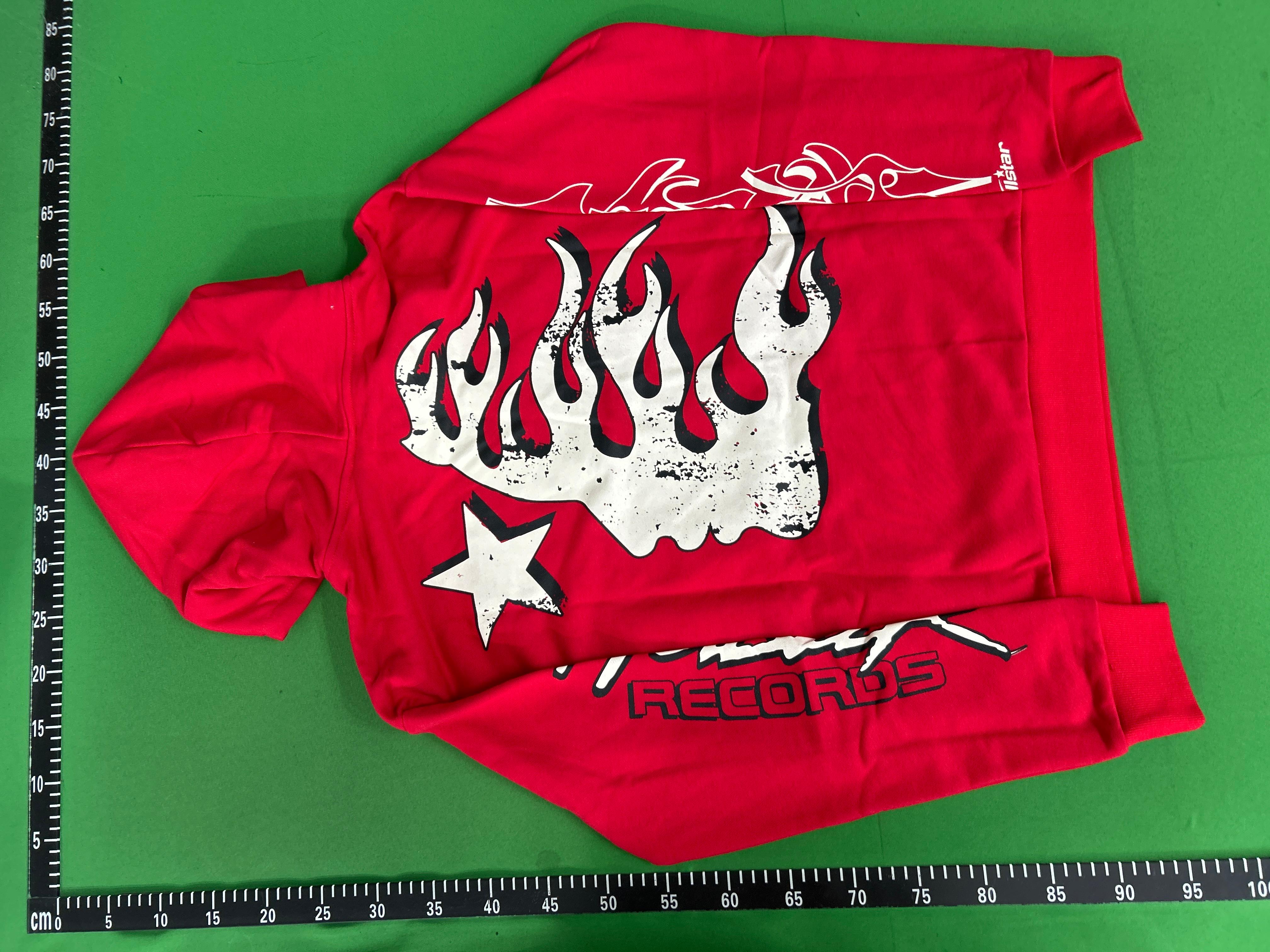 Foto QC 4 de Hellstar Path To Paradise Sweater Graphic Hoodie Blue