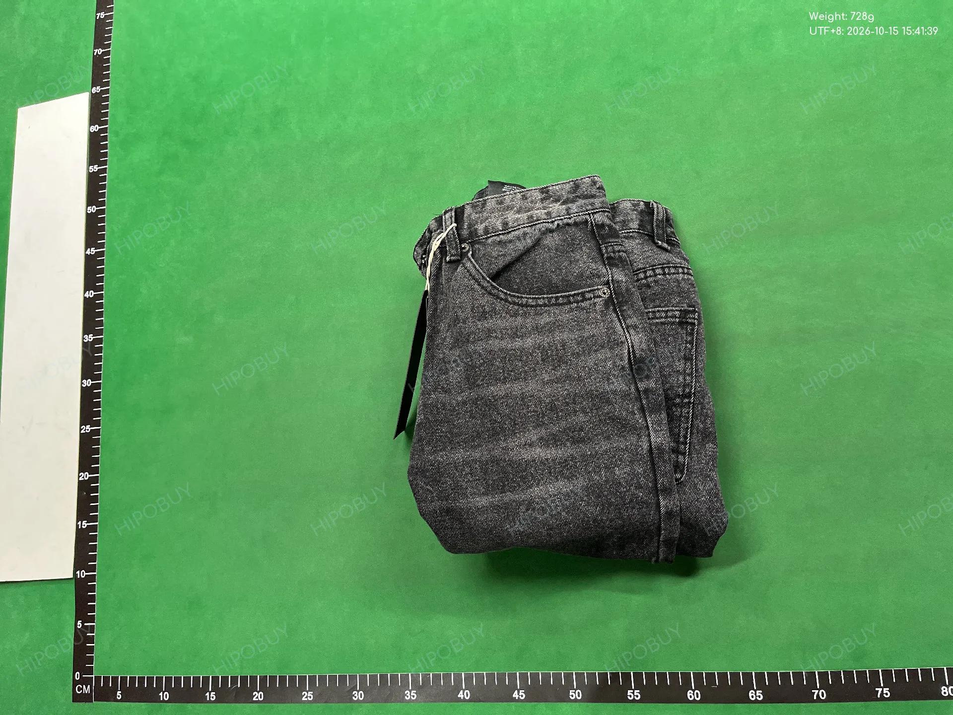 Foto QC 8 de Balenciaga Lost Tape Jeans Flared Distressed Washed Black