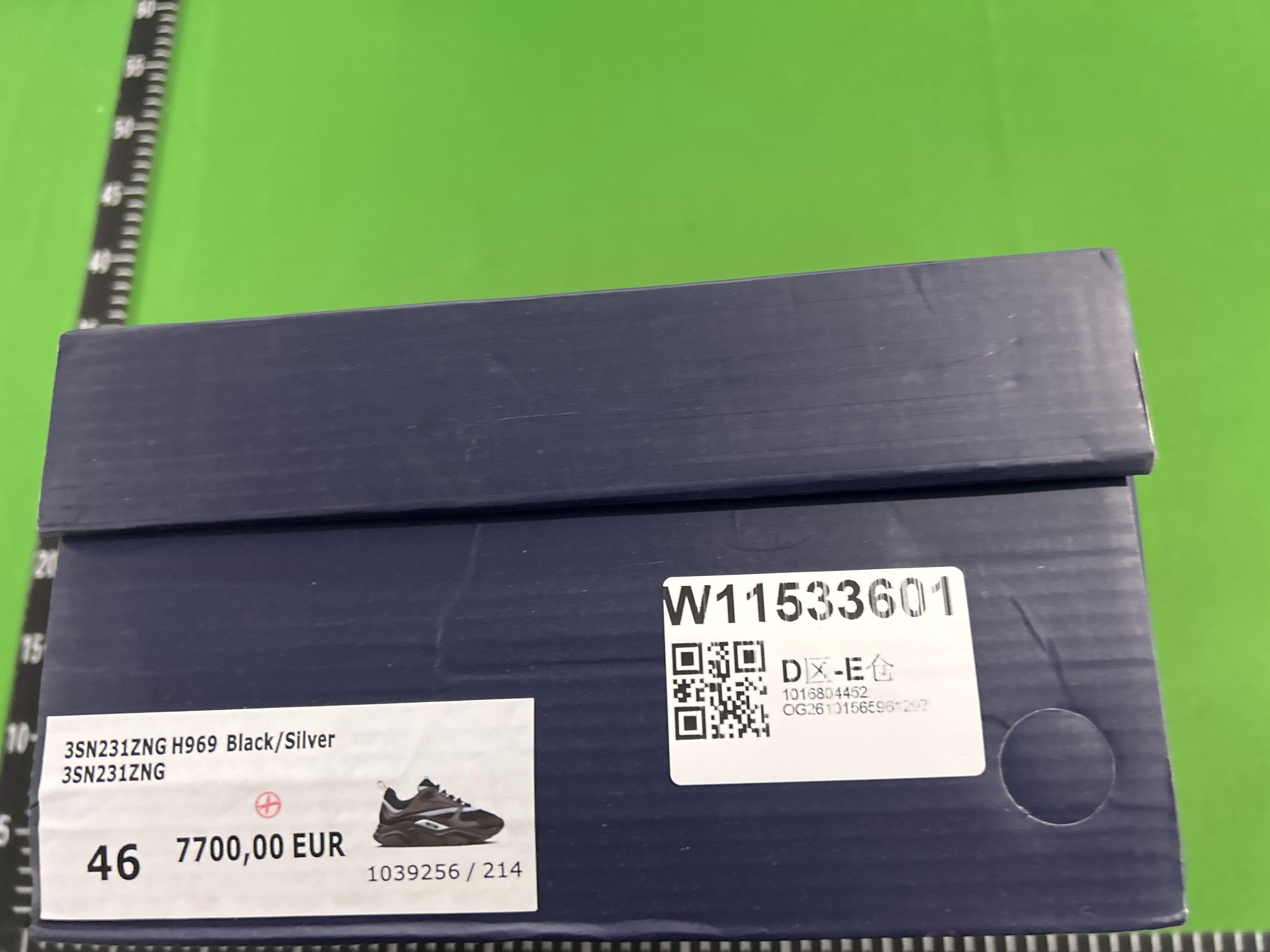 Foto QC 1 de Dior B22 Low Black Mesh and Technical Fabric
