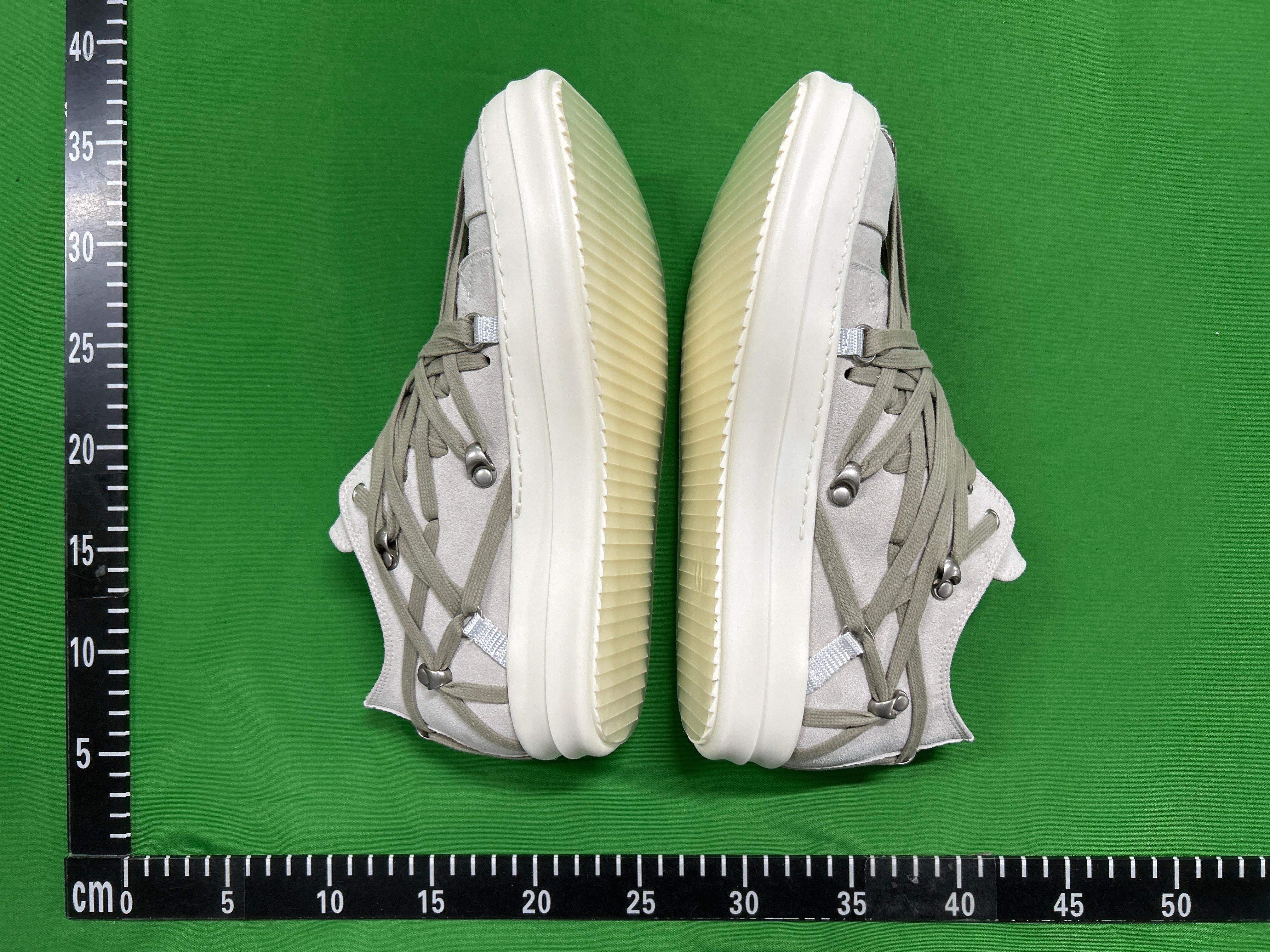 Foto QC 4 de Rick Owens Geobasket High Milk Black