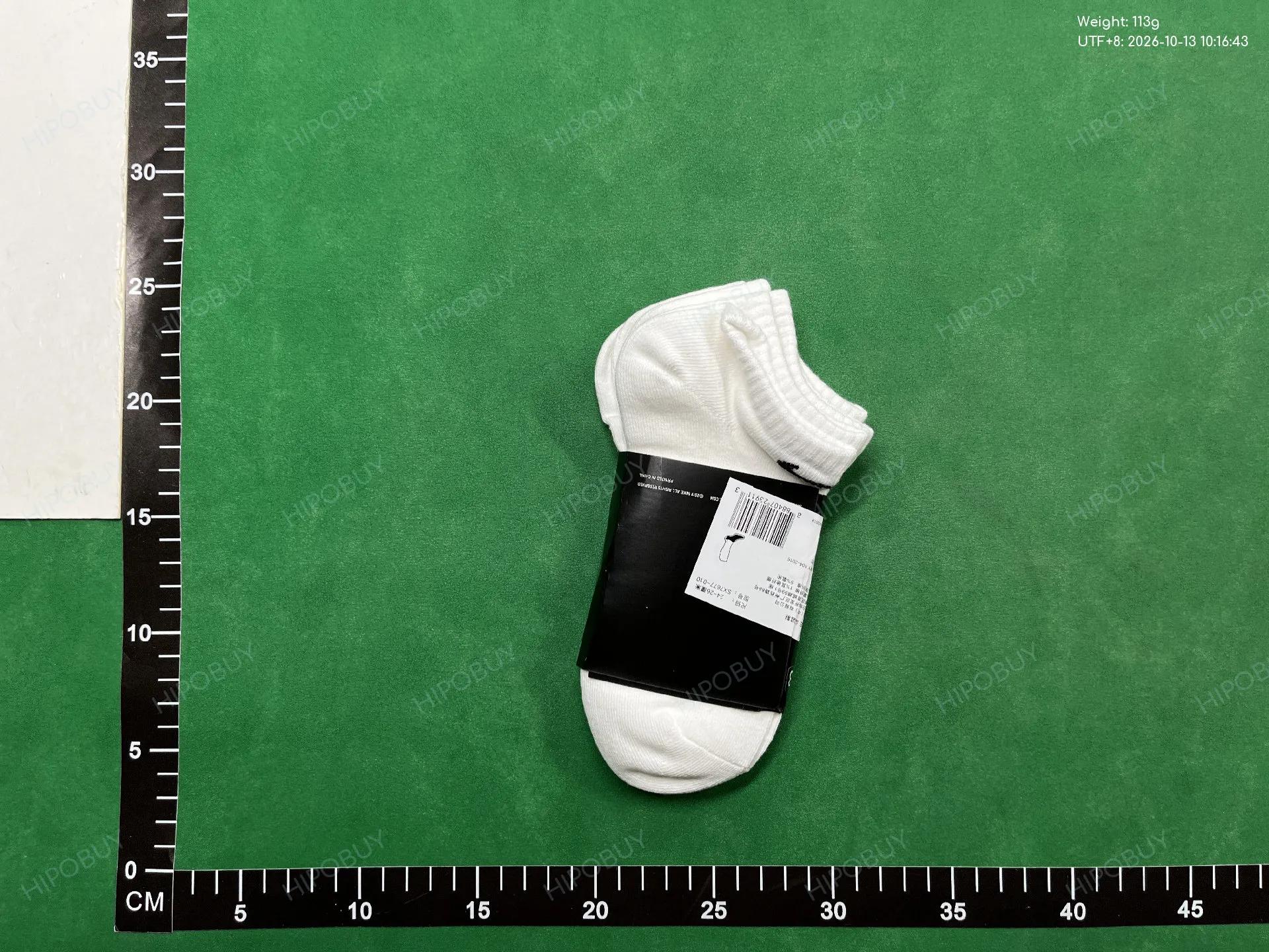 Foto QC 3 de Nike Drake NOCTA Crew Socks Certified Lover Boy A.W.R. Black White