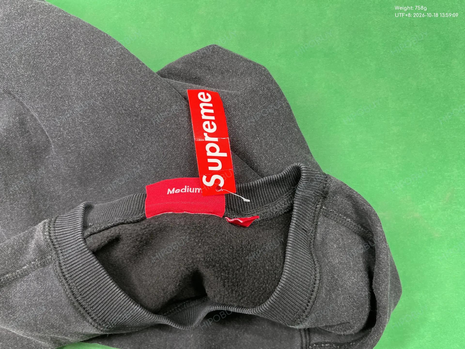 Foto QC 5 de Supreme Old English Canvas Work Jacket Black