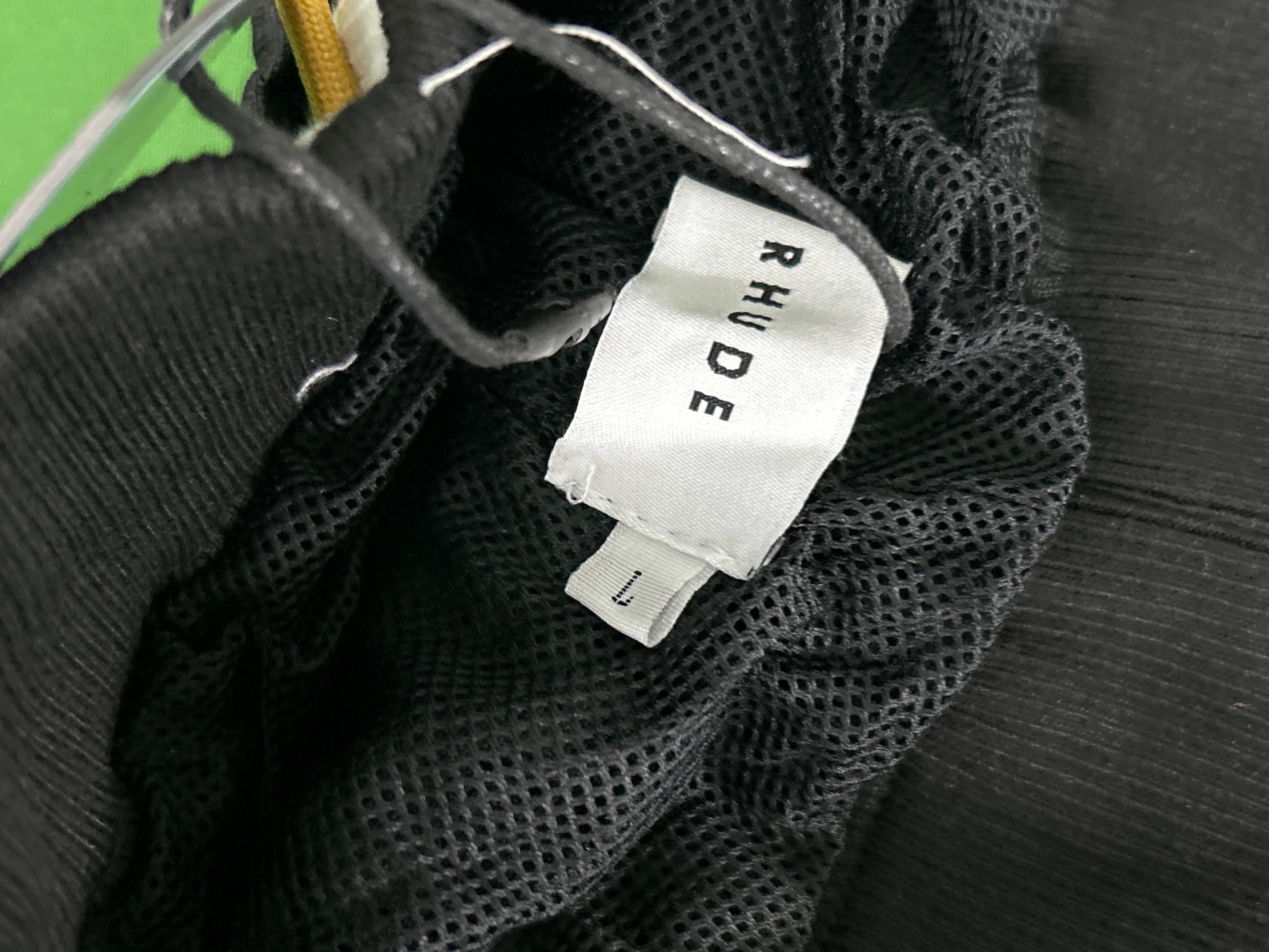 Foto QC 3 de Rhude Sweat Shorts Script Logo Black