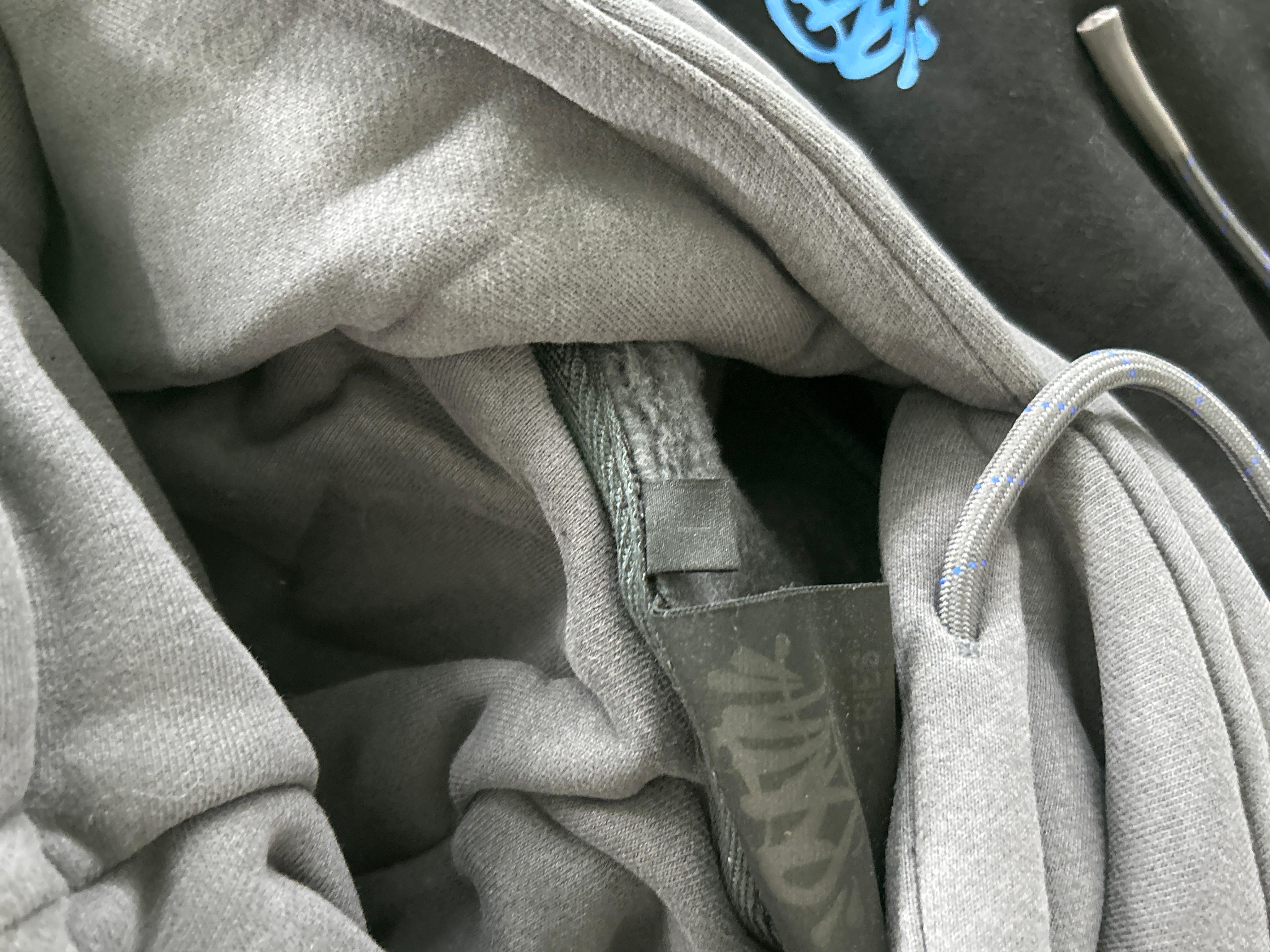 Foto QC 2 de Syna World SY22 Sweat Shorts Grey Yellow