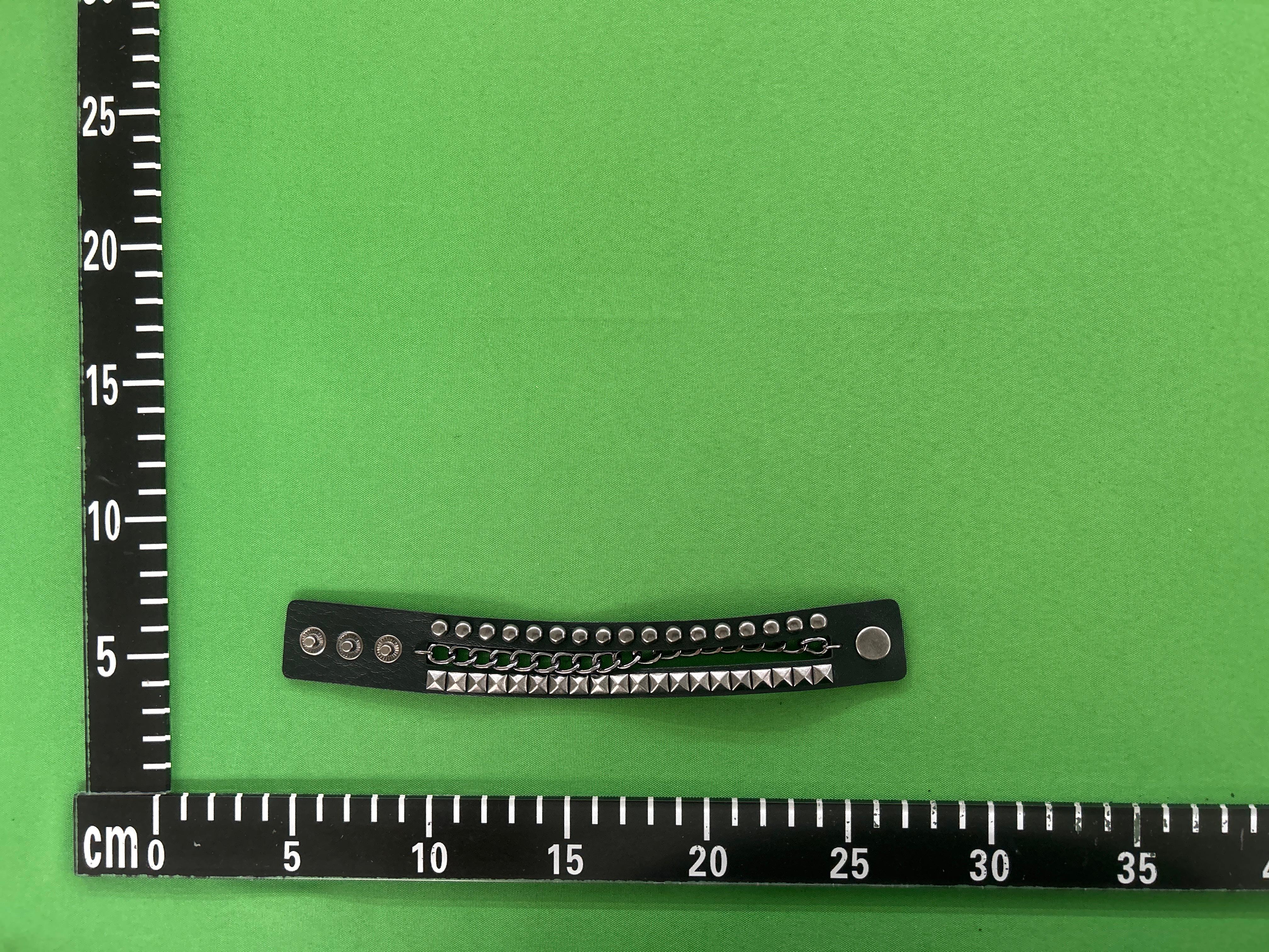 Foto QC 5 de Unbranded Bracelet PU Leather Black