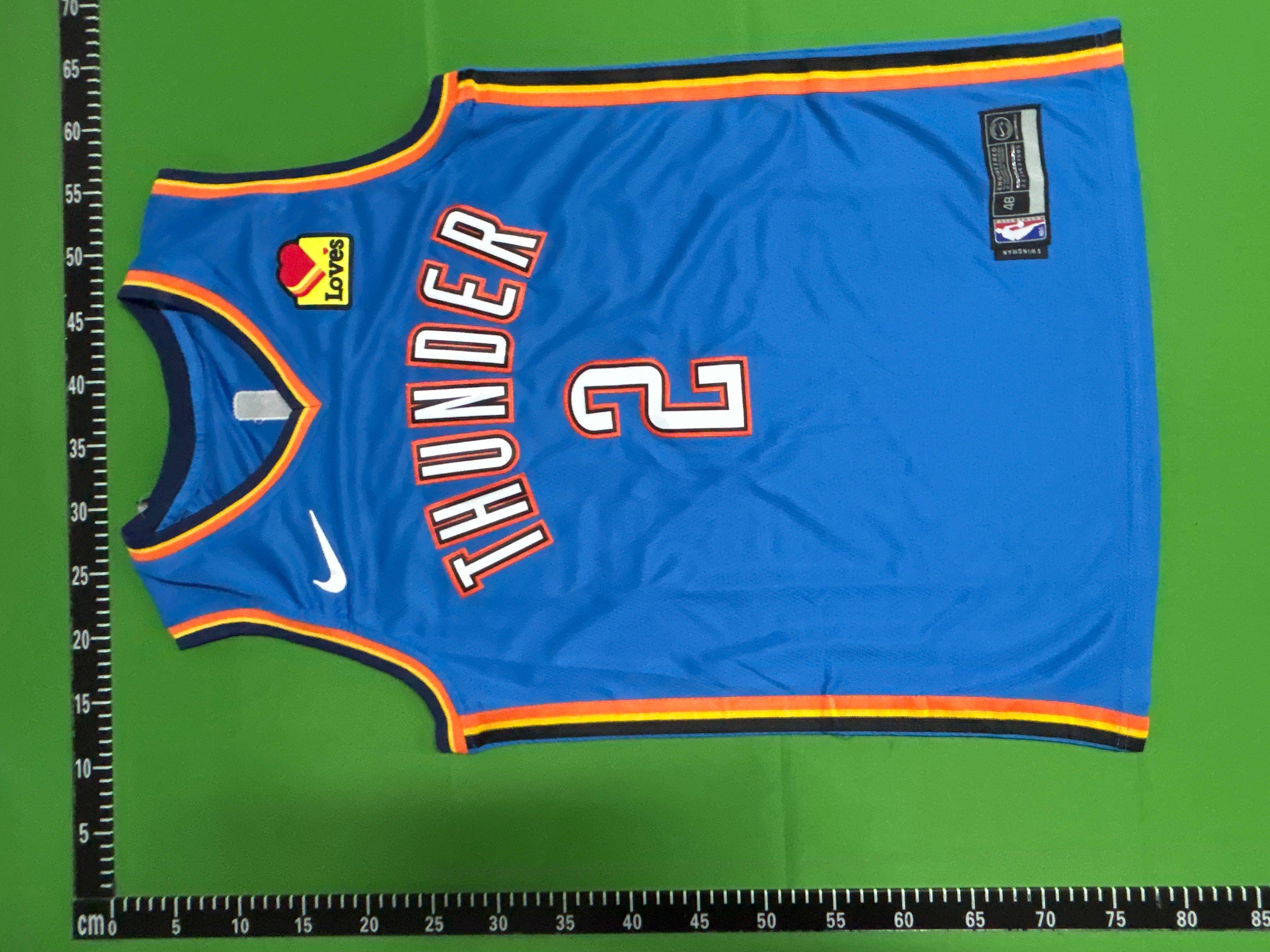 Foto QC 7 de Nike Oklahoma City Thunder Icon Edition Jersey Blue