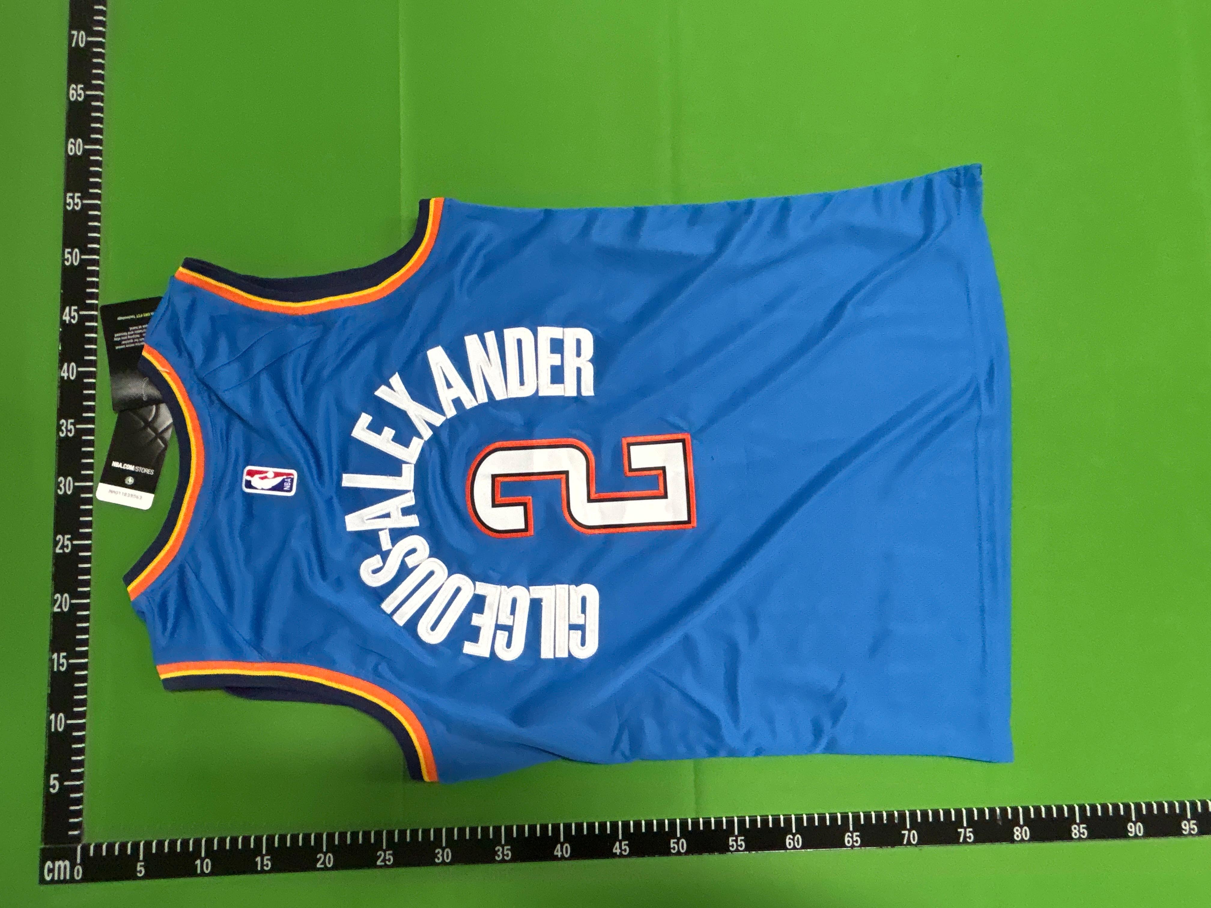 Foto QC 8 de Nike Oklahoma City Thunder Icon Edition Jersey Blue