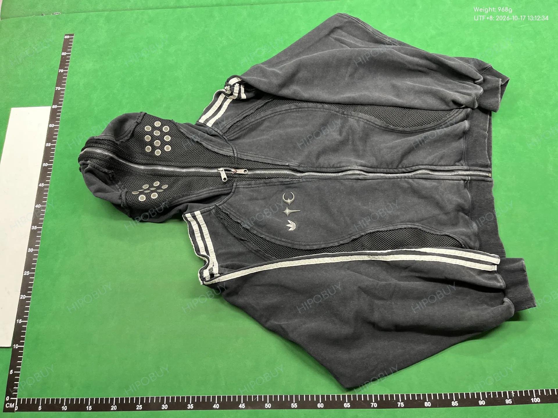 Foto QC 2 de Other TC Star Moon Stripe Deconstructed Sweatpants Black