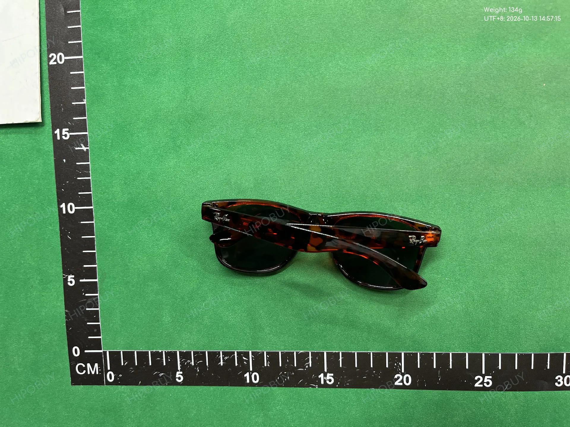 Foto QC 2 de Ray-Ban Wayfarer Acetate Sunglasses Black Black (RB2140-901)