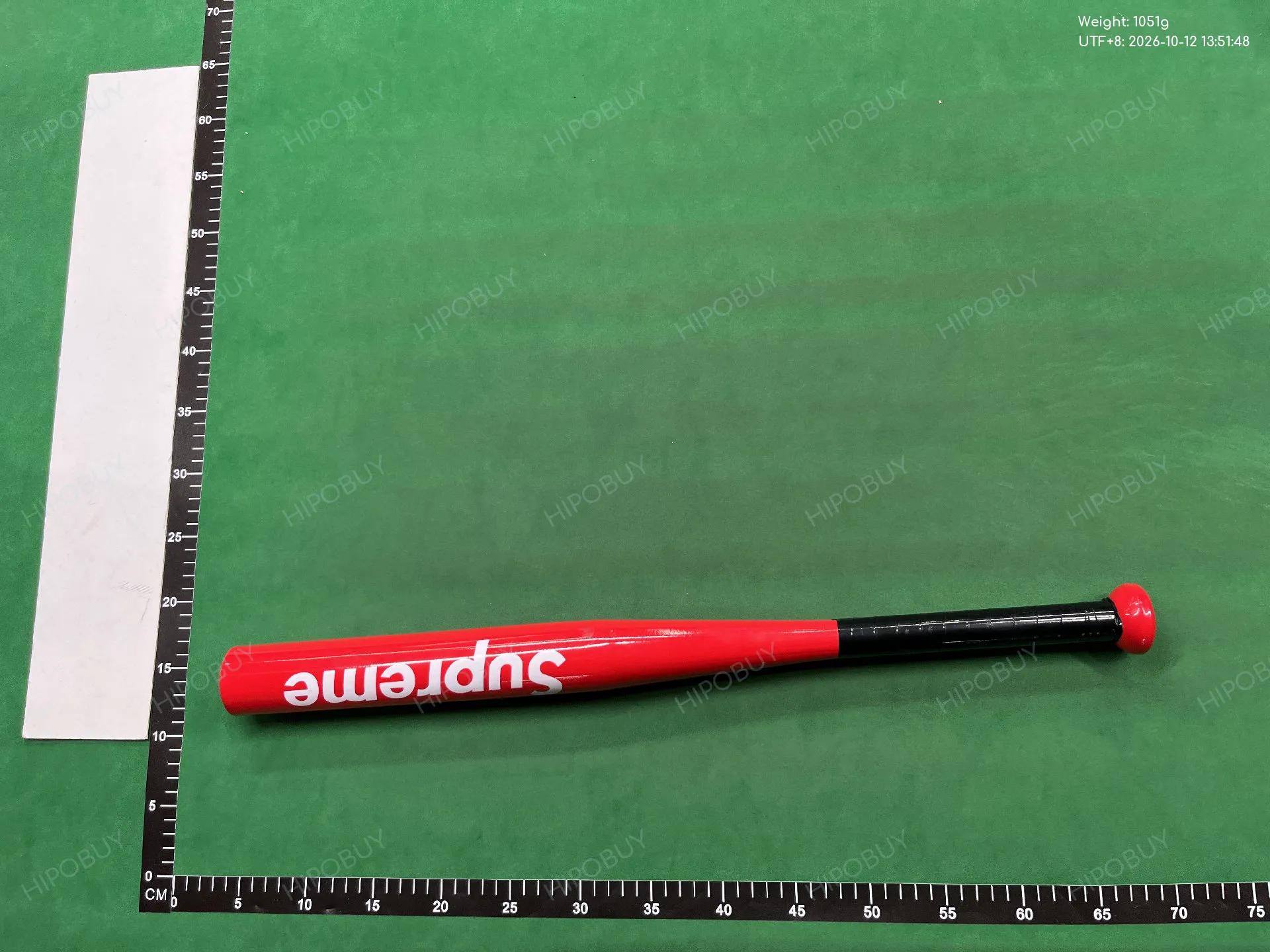 Foto QC 4 de Supreme Logo 30 Inch Diamond Black Alloy Steel Baseball Bat
