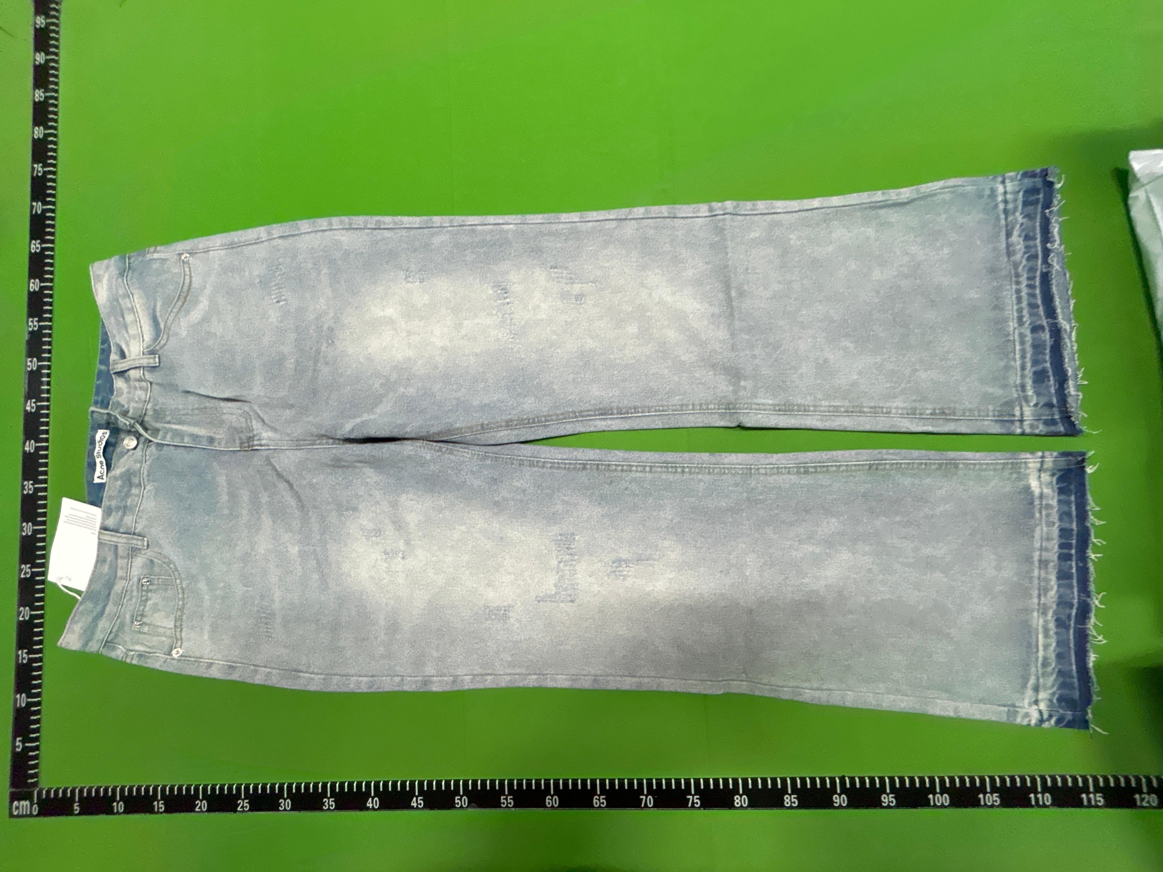 Foto QC 3 de Acne Studios Gallery Jeans Washed Flare Black Blue