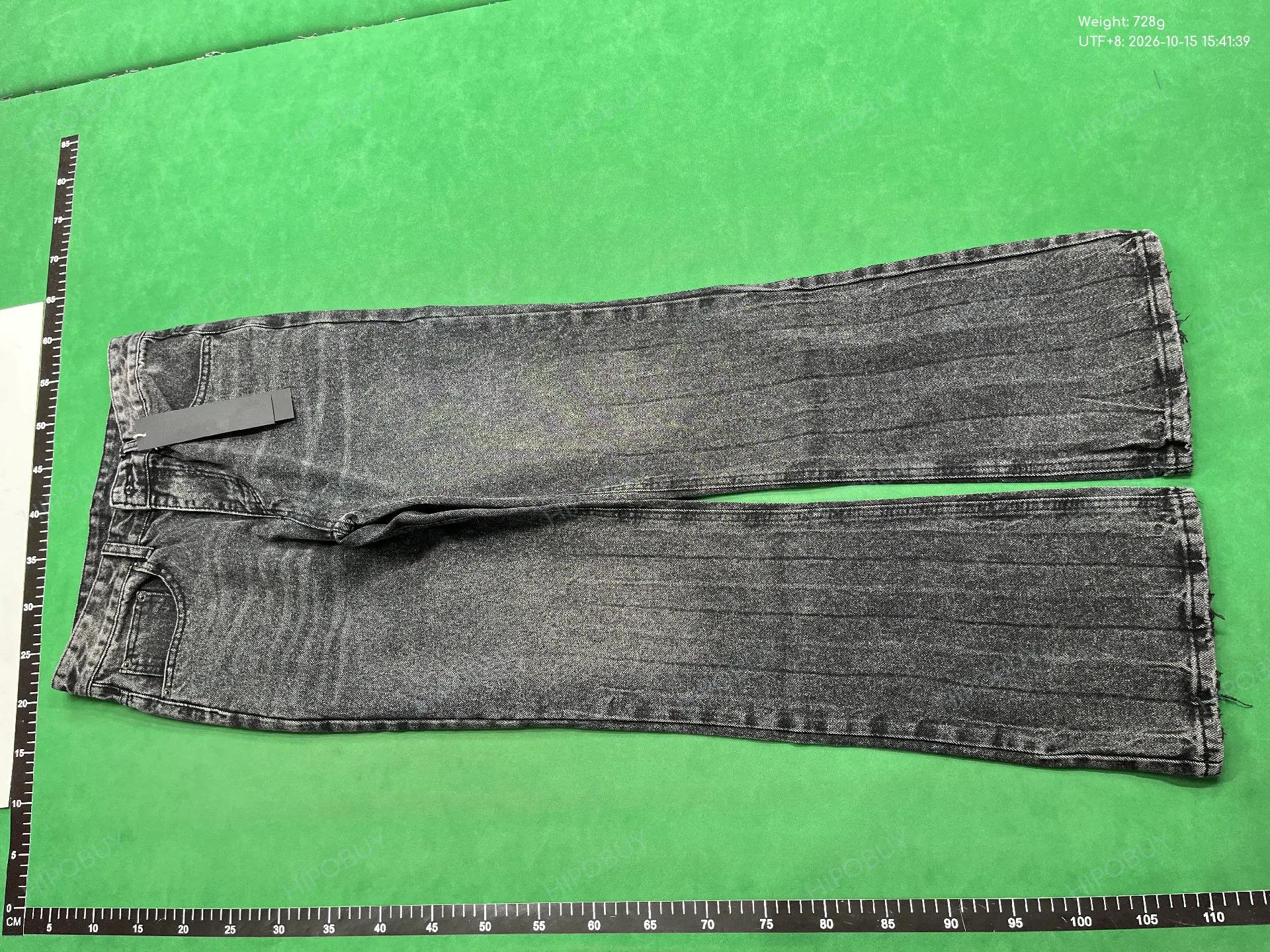 Foto QC 6 de Balenciaga Lost Tape Jeans Flared Distressed Washed Black