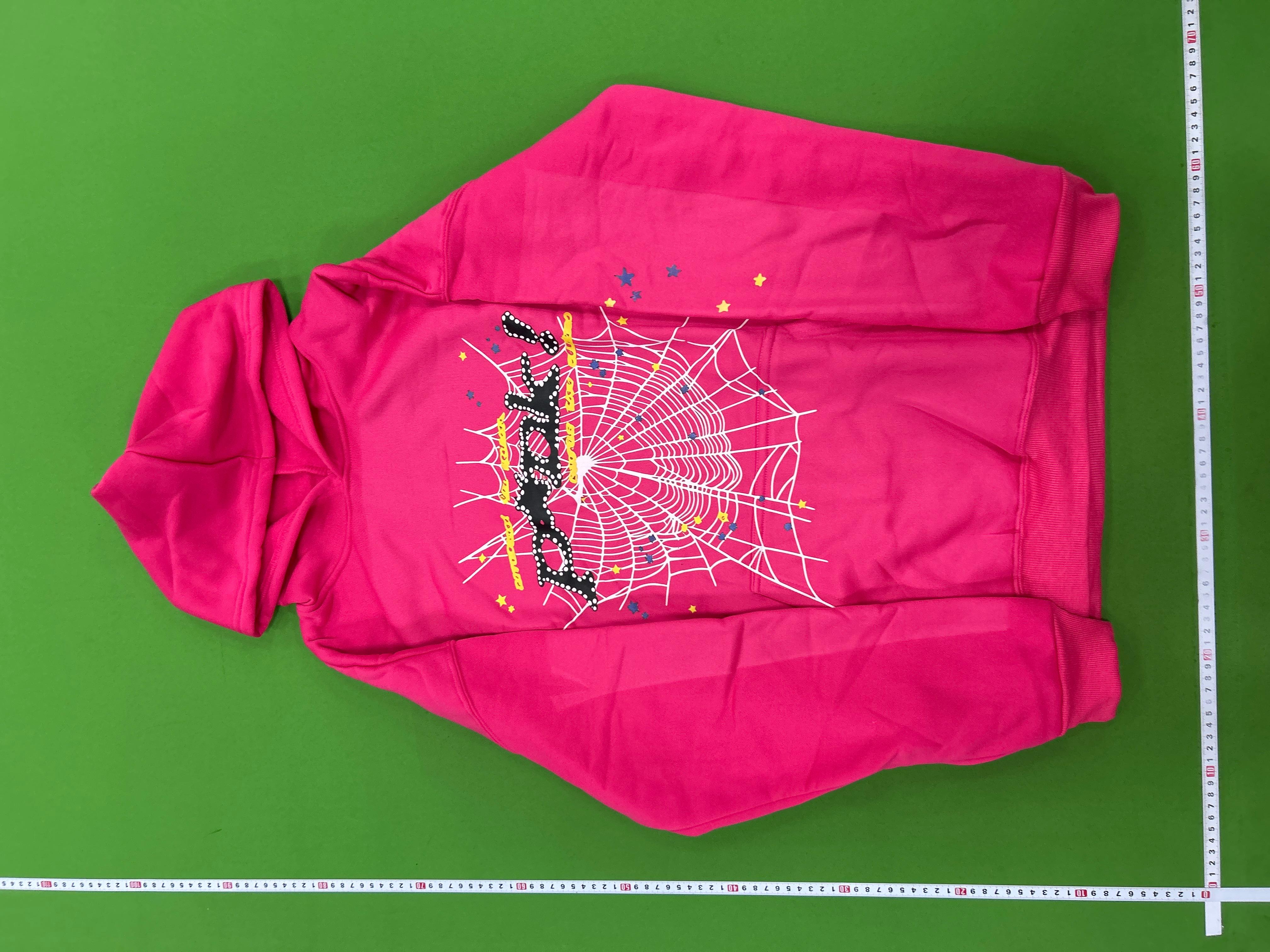 Foto QC 3 de sp5der Spider Web Print Hoodie Black
