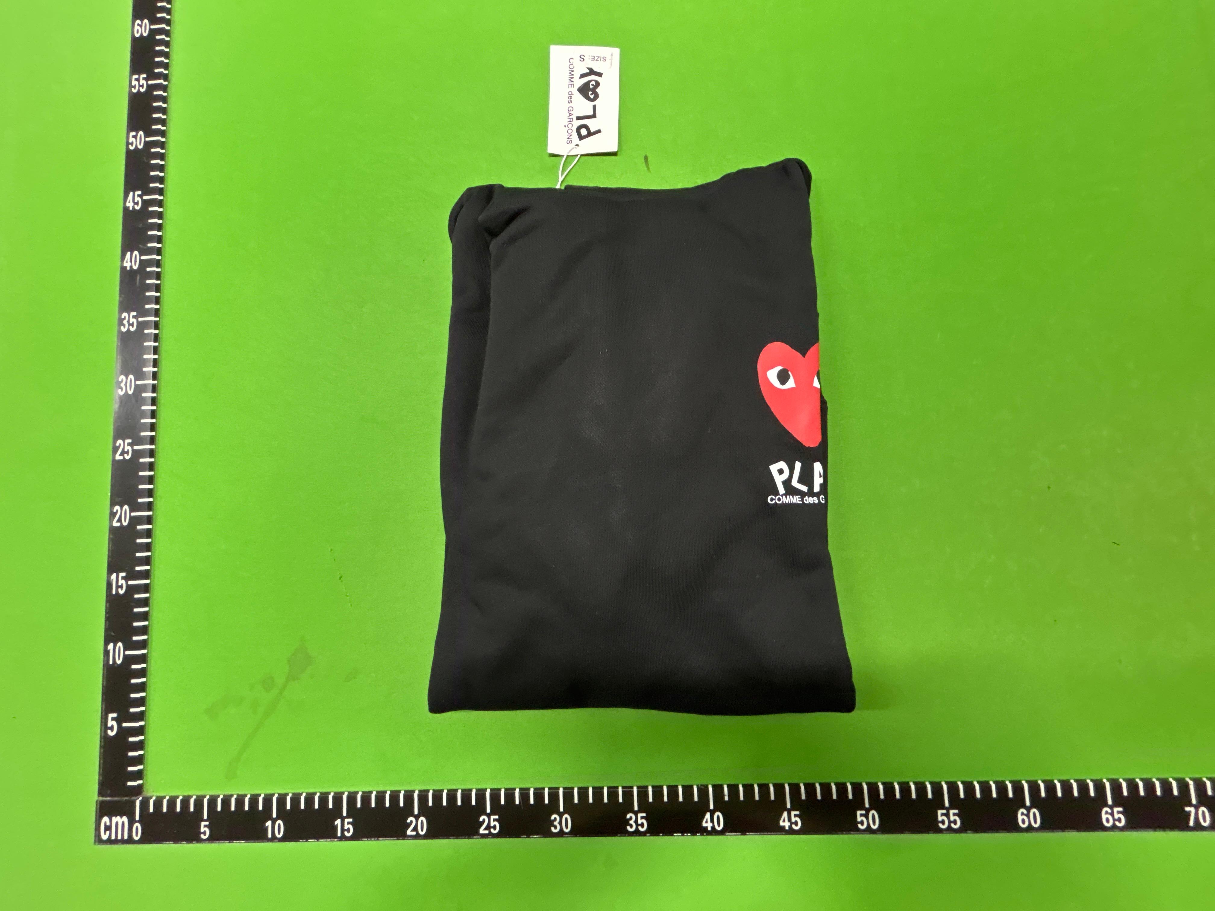Foto QC 1 de Comme des Garçons Play Floral Heart Logo Hoodie Black