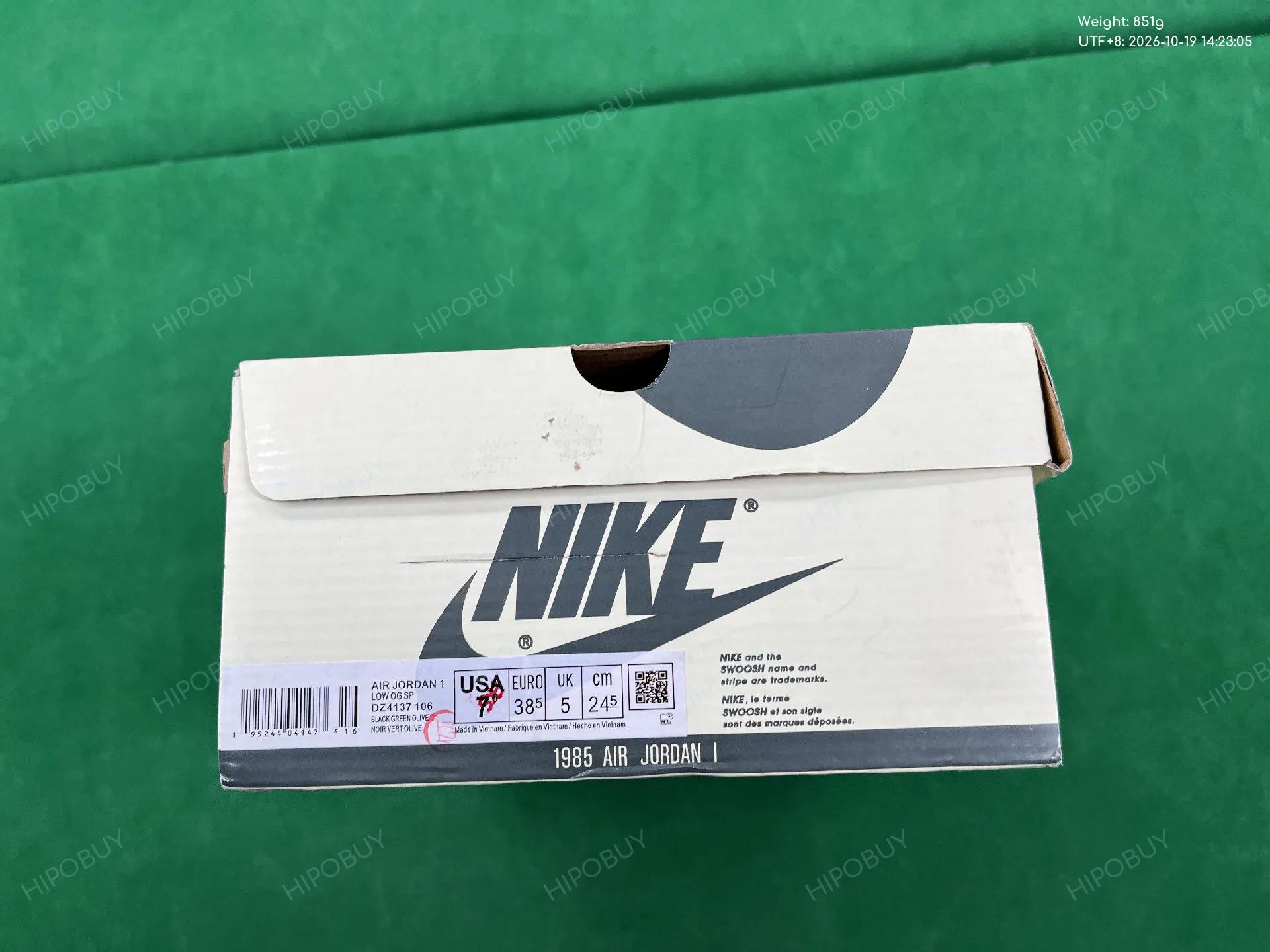 Foto QC 2 de Jordan 1 Retro Low OG SP Travis Scott Dark Mocha CQ4277-001