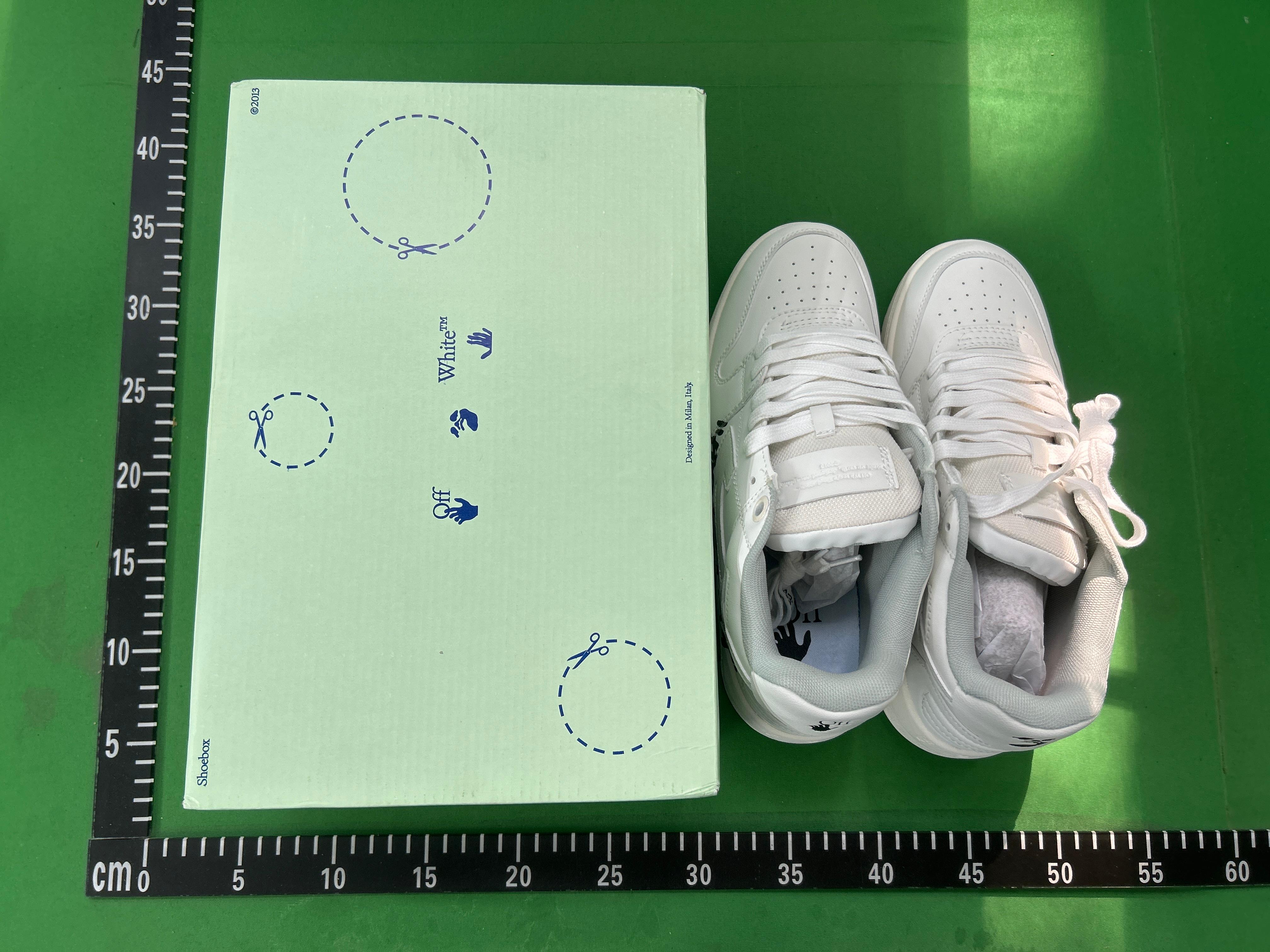 Foto QC 2 de Off-White Out Of Office Low For Walking White Black OMIA189C99LEA01A0110