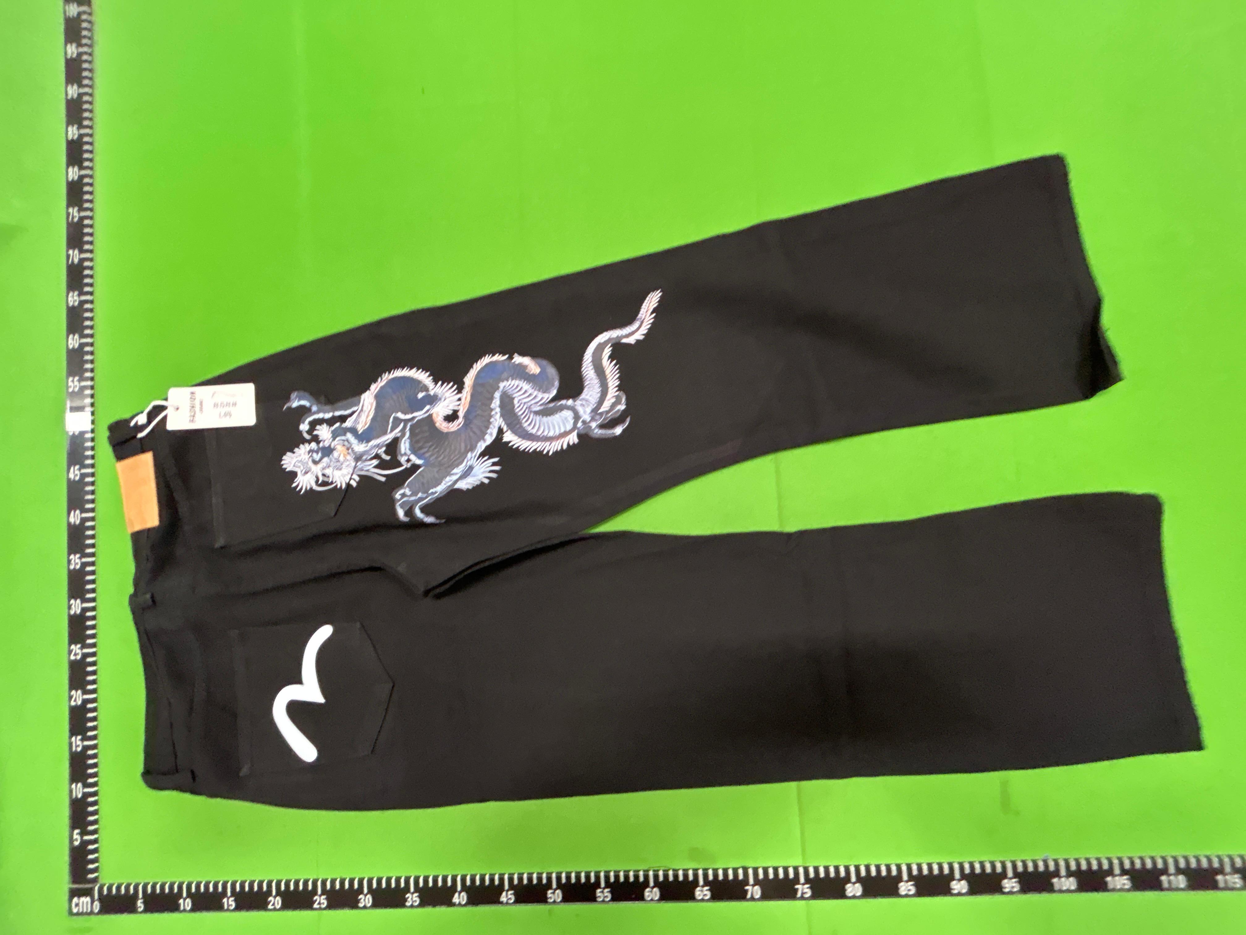 Foto QC 8 de Other Jeans Large Seagull Manga Graphic Dark Indigo