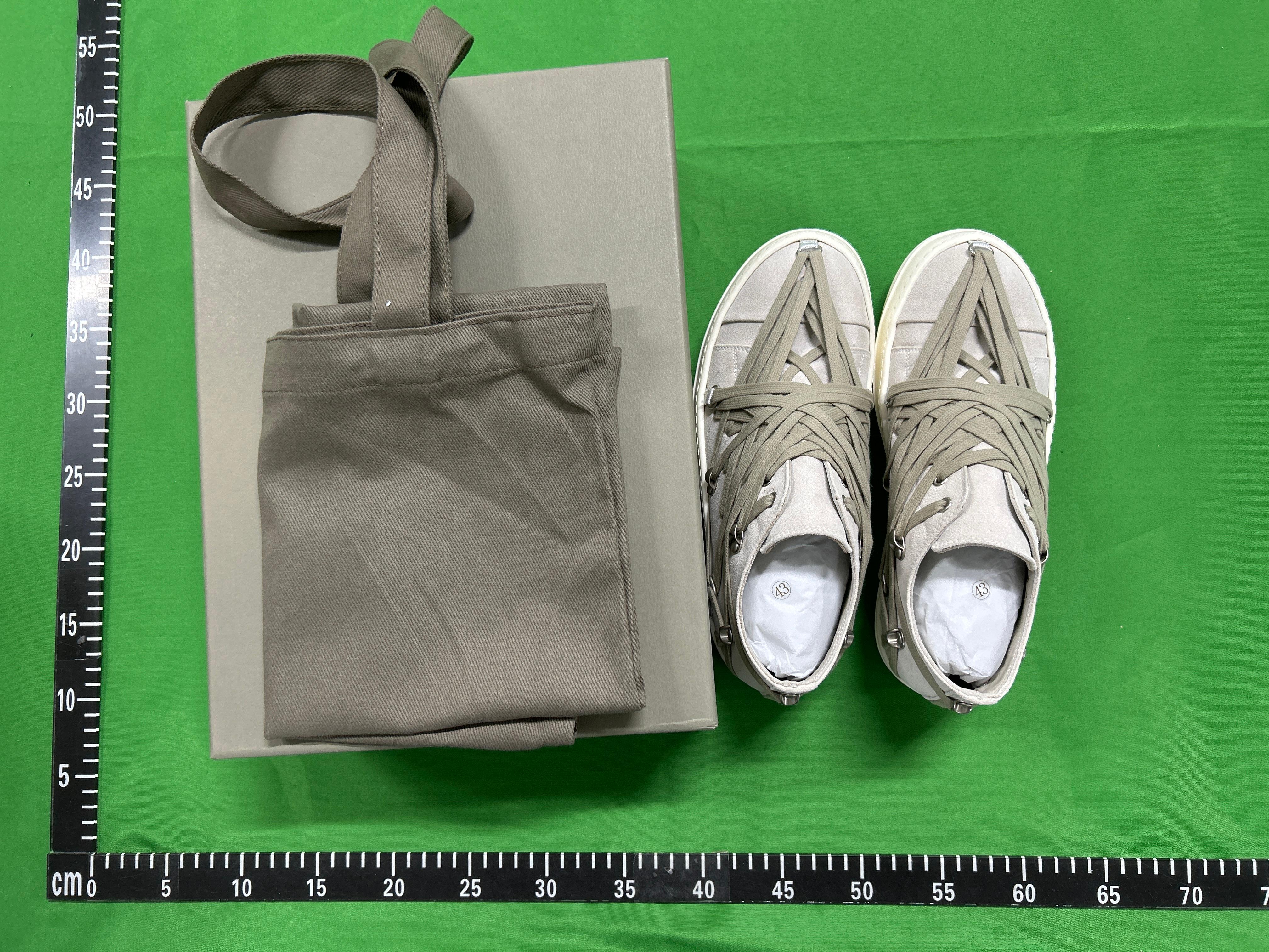 Foto QC 2 de Rick Owens Geobasket High Milk Black