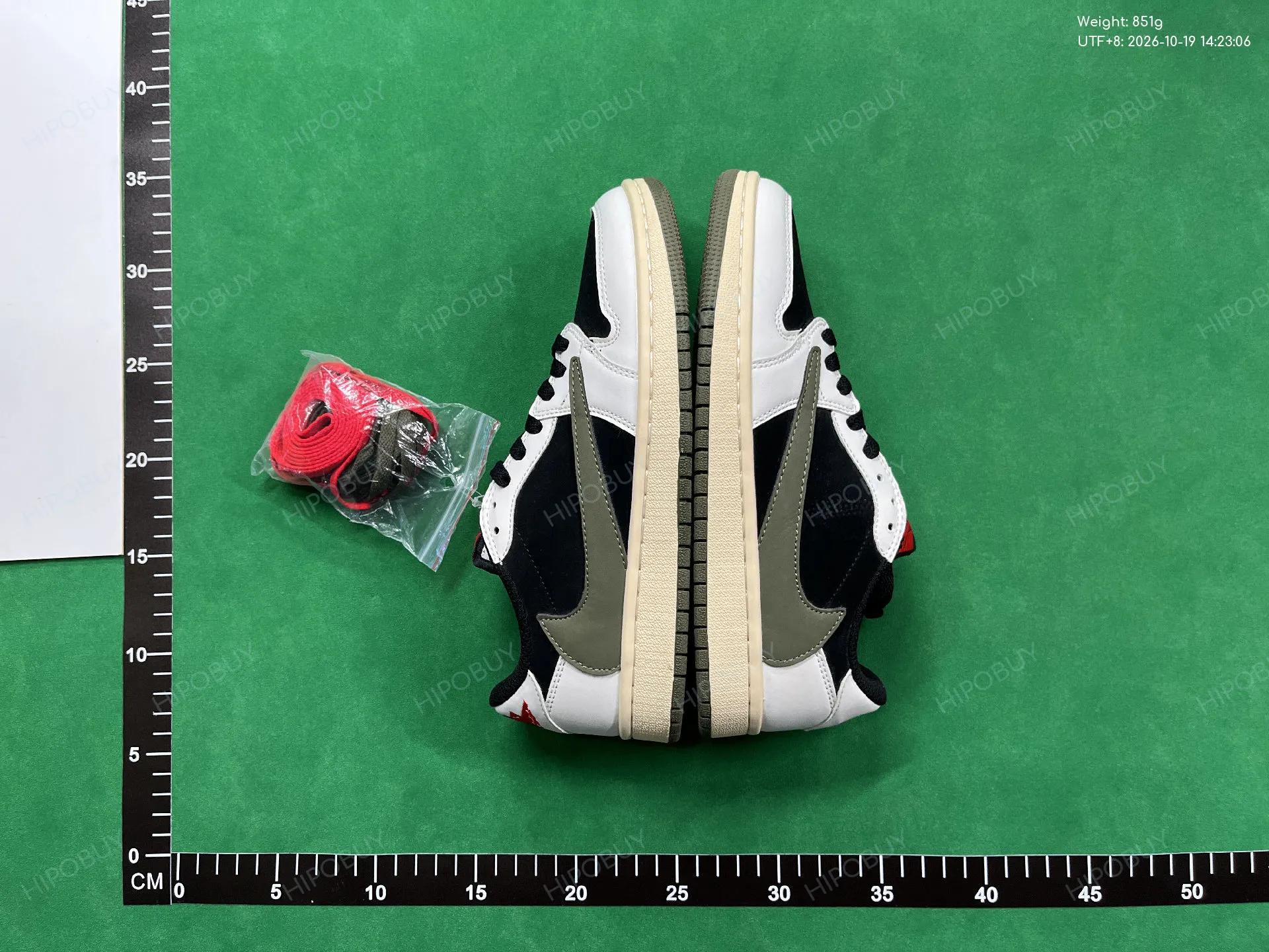Foto QC 5 de Jordan 1 Retro Low OG SP Travis Scott Dark Mocha CQ4277-001